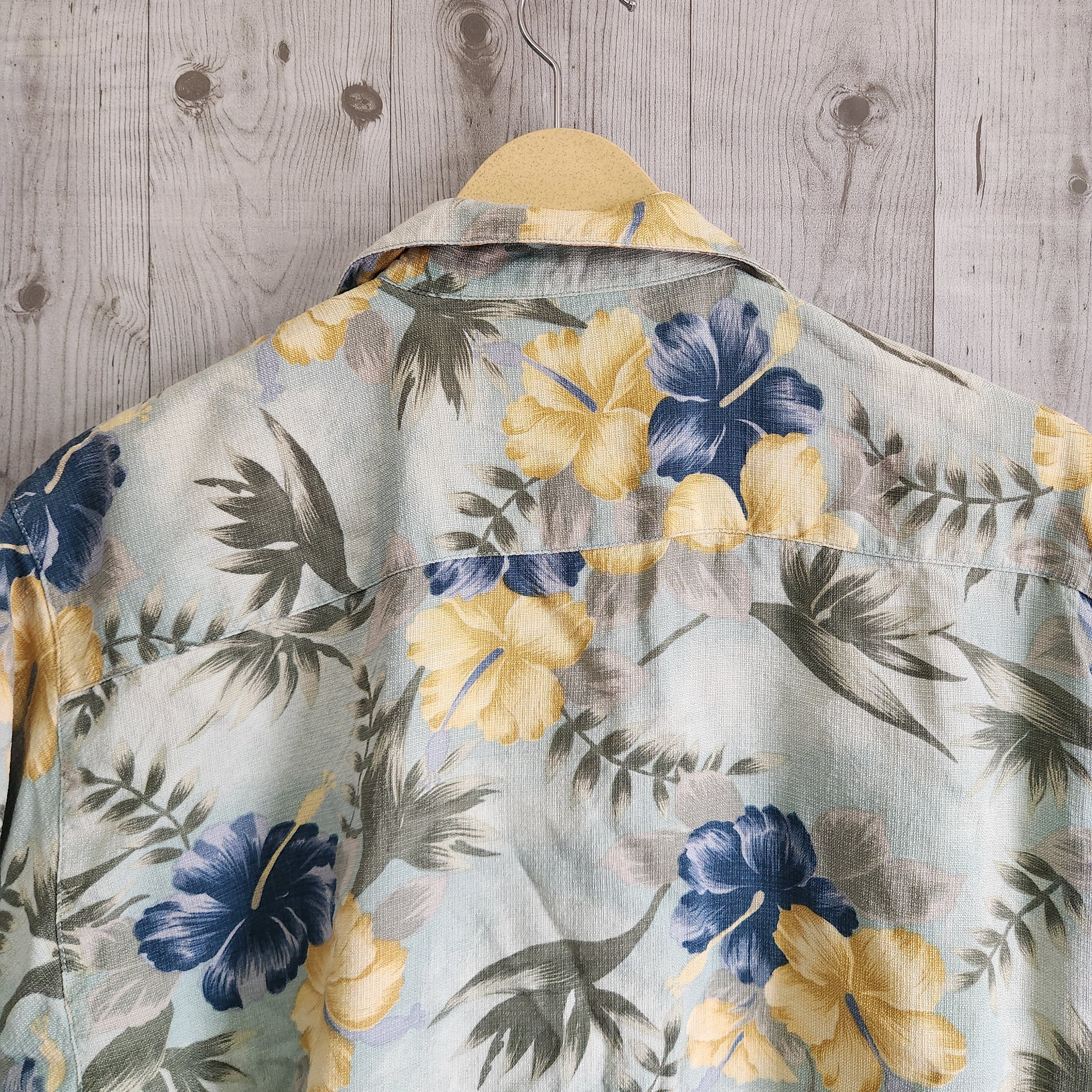 Tommy Bahama × Vintage Vintage Silk Tommy Bahama Colourful Shirts Size US L / EU 52-54 / 3 - 16 Thumbnail