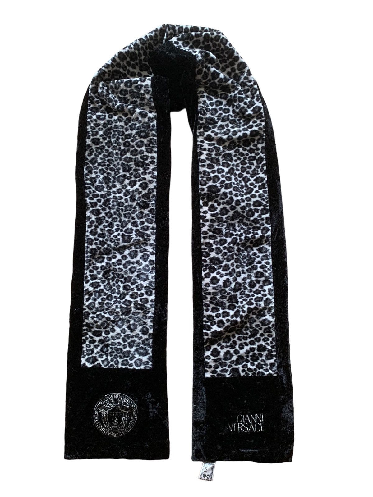 Versace Versace Scarf / Muffler / Shearling Leopard Size ONE SIZE - 1 Thumbnail