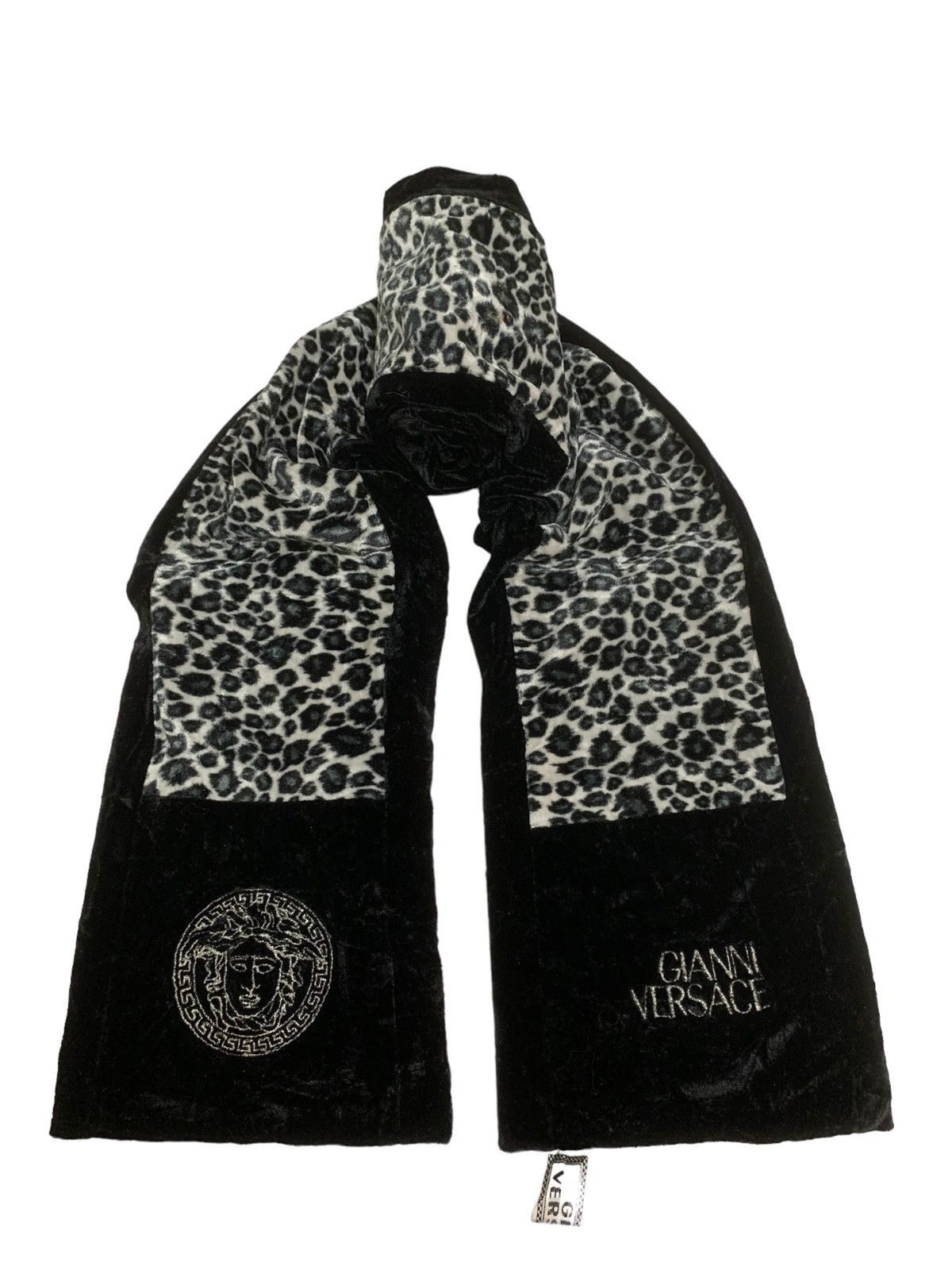 Versace Versace Scarf / Muffler / Shearling Leopard Size ONE SIZE - 2 Thumbnail