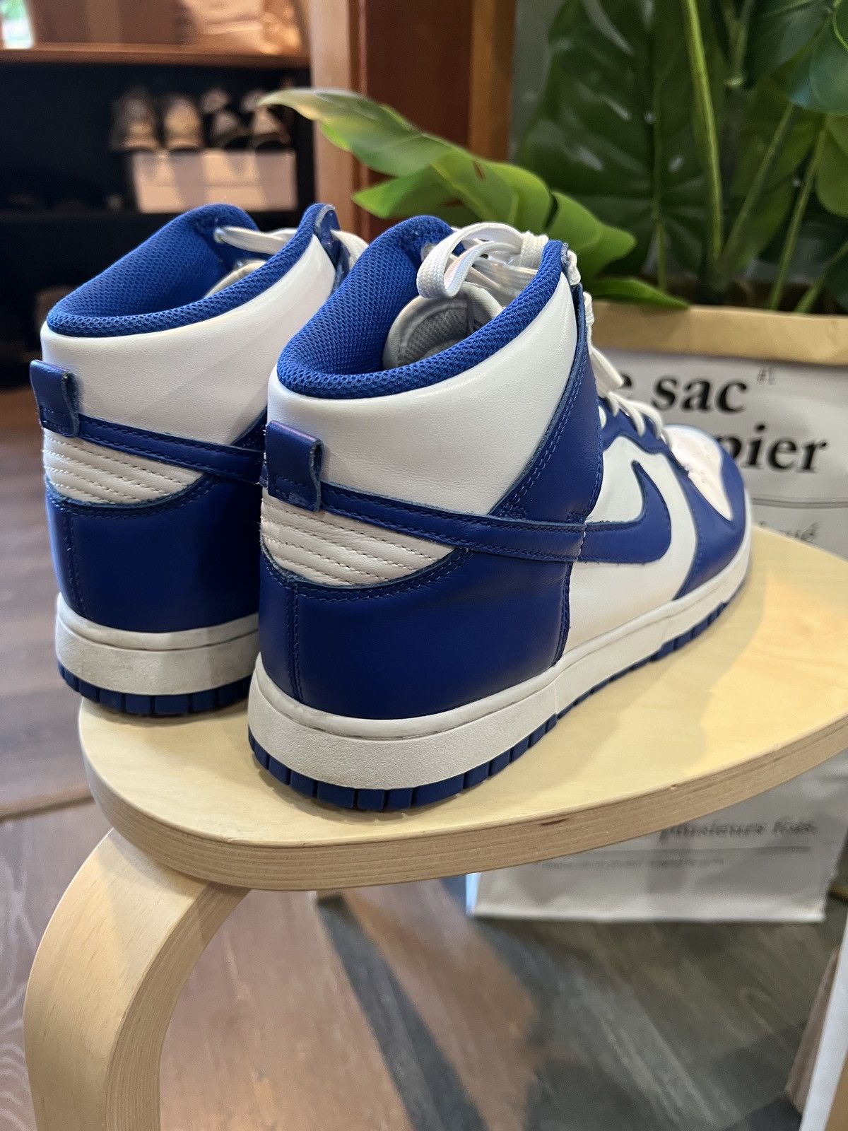 Nike game royal blue retro dunk hi Size US 9.5 / EU 42-43 - 3 Thumbnail