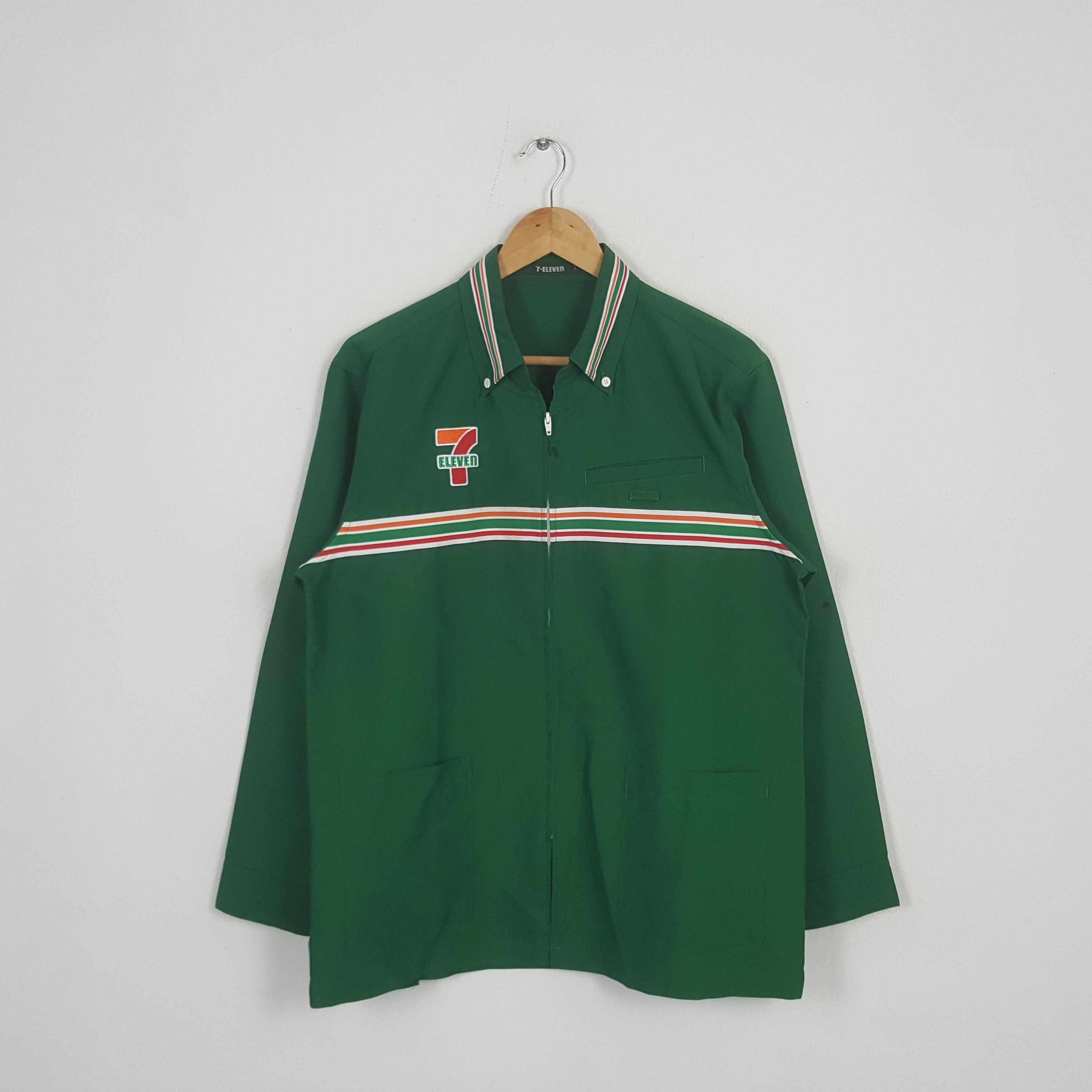 Vintage 7 Eleven Japanese Brand Worker Jacket
