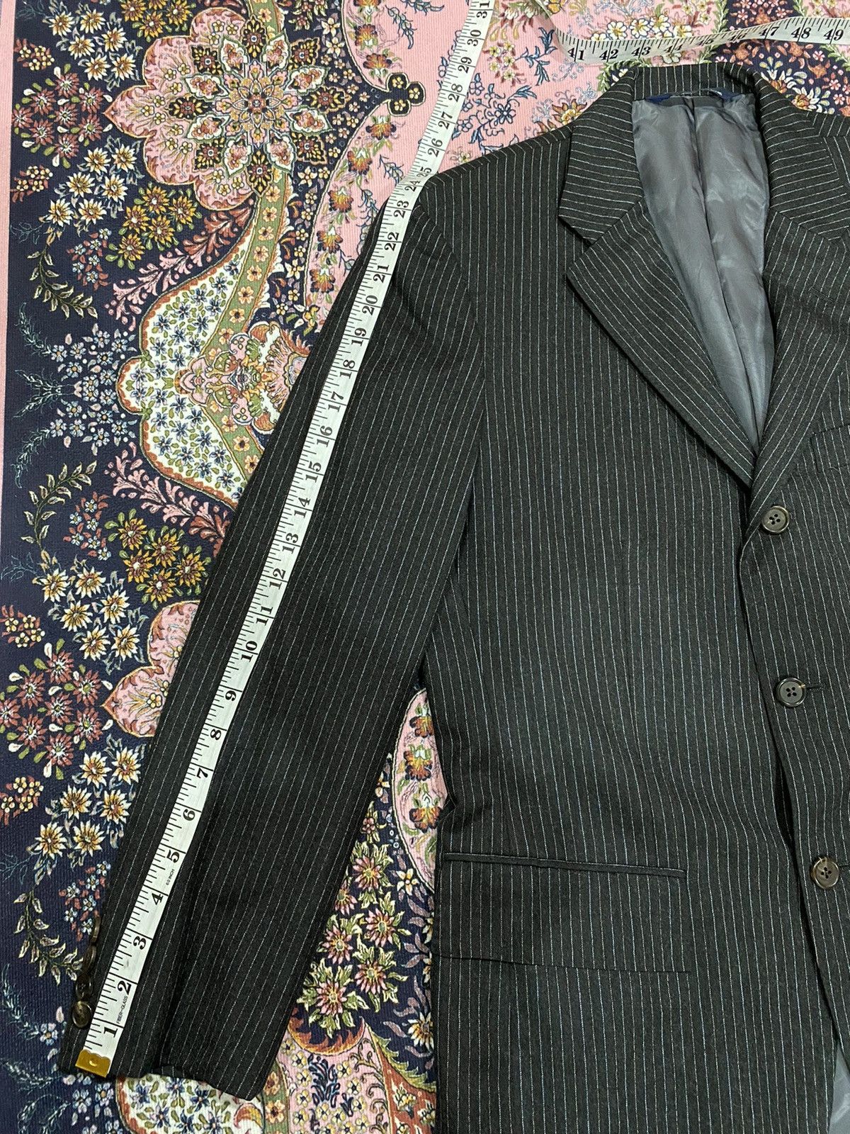 Polo Ralph Lauren Polo Ralph Lauren Wool Blend Blazer Coat Jacket Size 40R - 18 Thumbnail