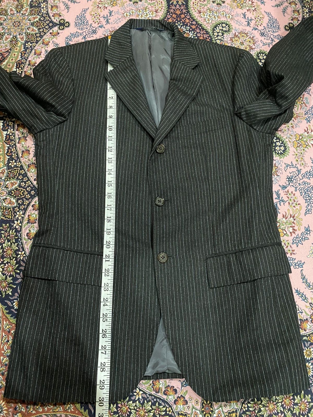 Polo Ralph Lauren Polo Ralph Lauren Wool Blend Blazer Coat Jacket Size 40R - 16 Thumbnail