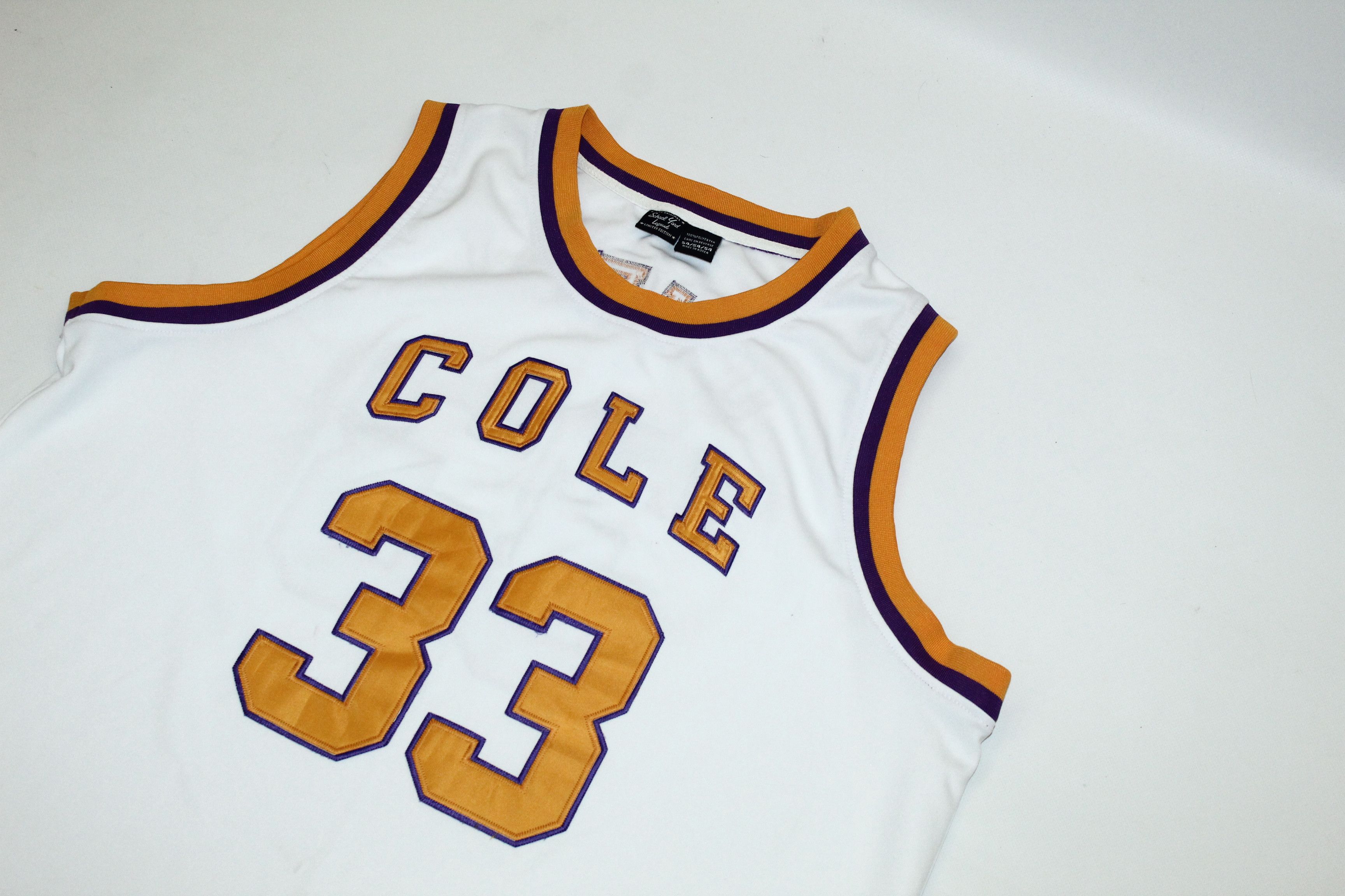 NBA VTG💥90's Throwback School Yard Legend #33 O'neal Jersey Size US XXL / EU 58 / 5 - 3 Thumbnail