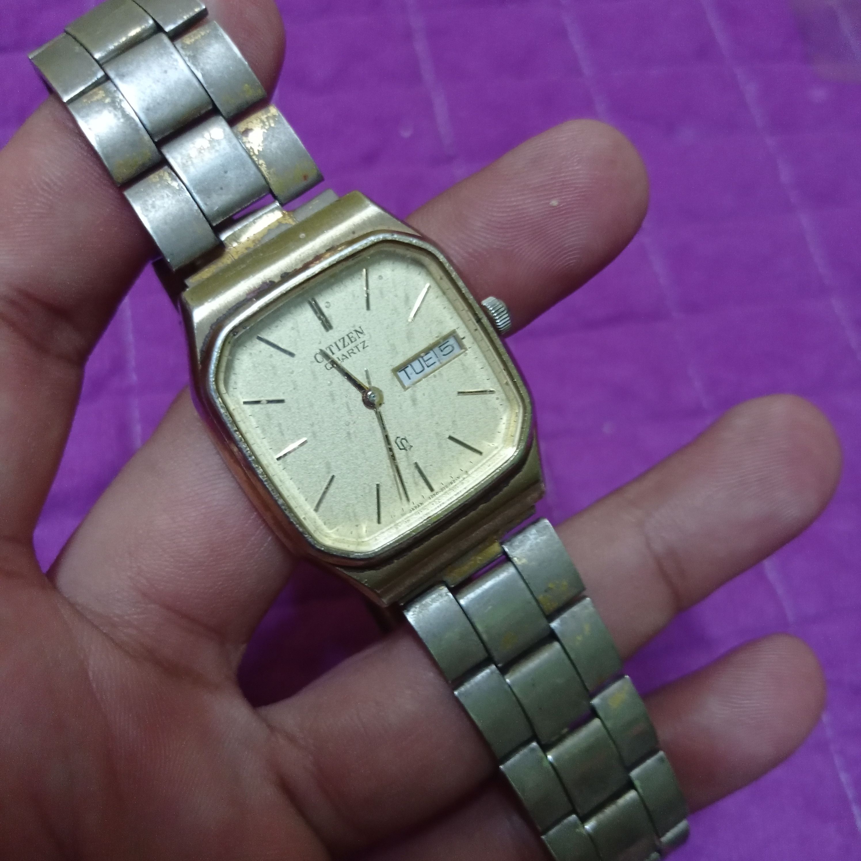 Citizen × Japanese Brand × Vintage SPECIAL OFFER 💥 Retro Citizen Quartz Watch Made in Japan. Size ONE SIZE - 5 Thumbnail