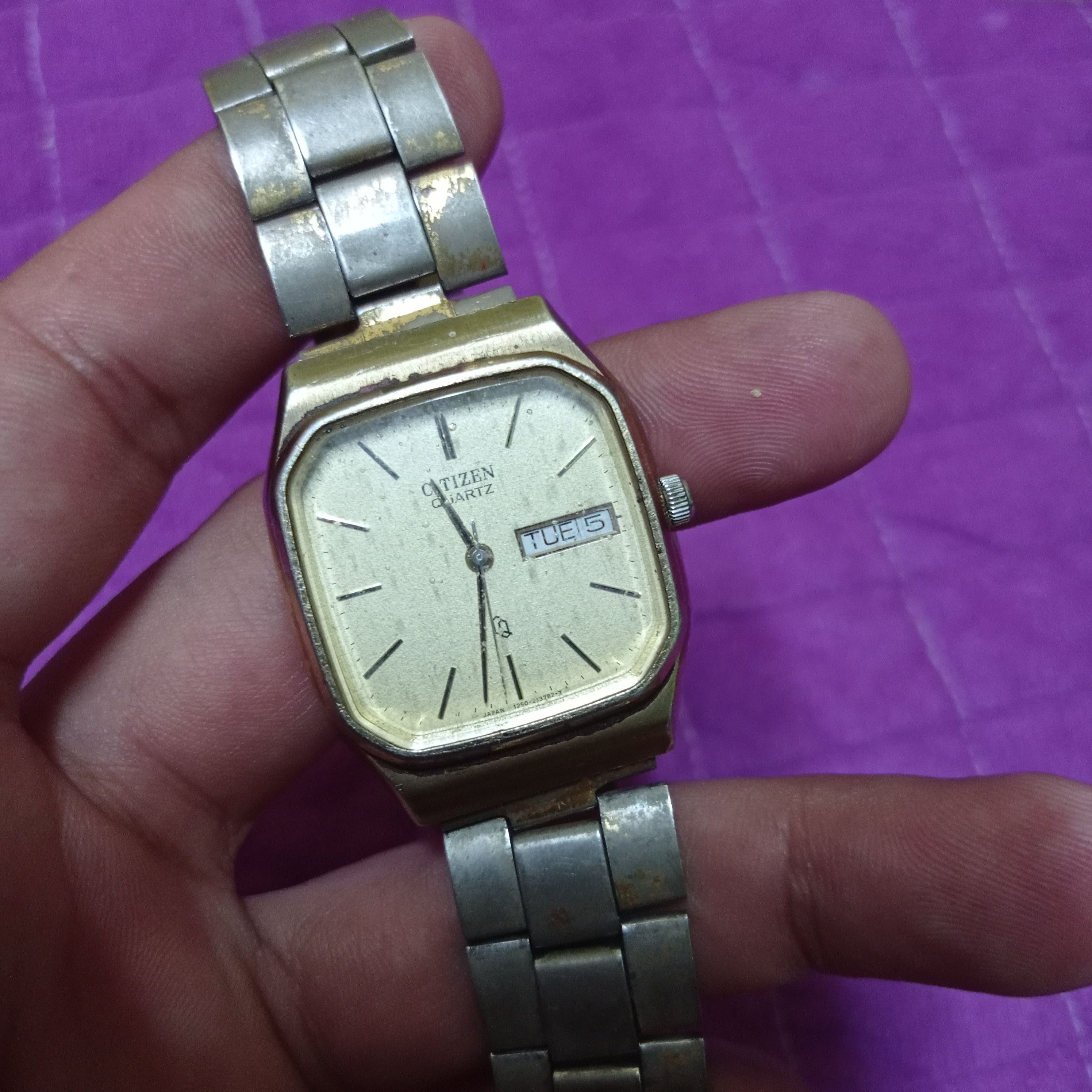 Citizen × Japanese Brand × Vintage SPECIAL OFFER 💥 Retro Citizen Quartz Watch Made in Japan. Size ONE SIZE - 3 Thumbnail