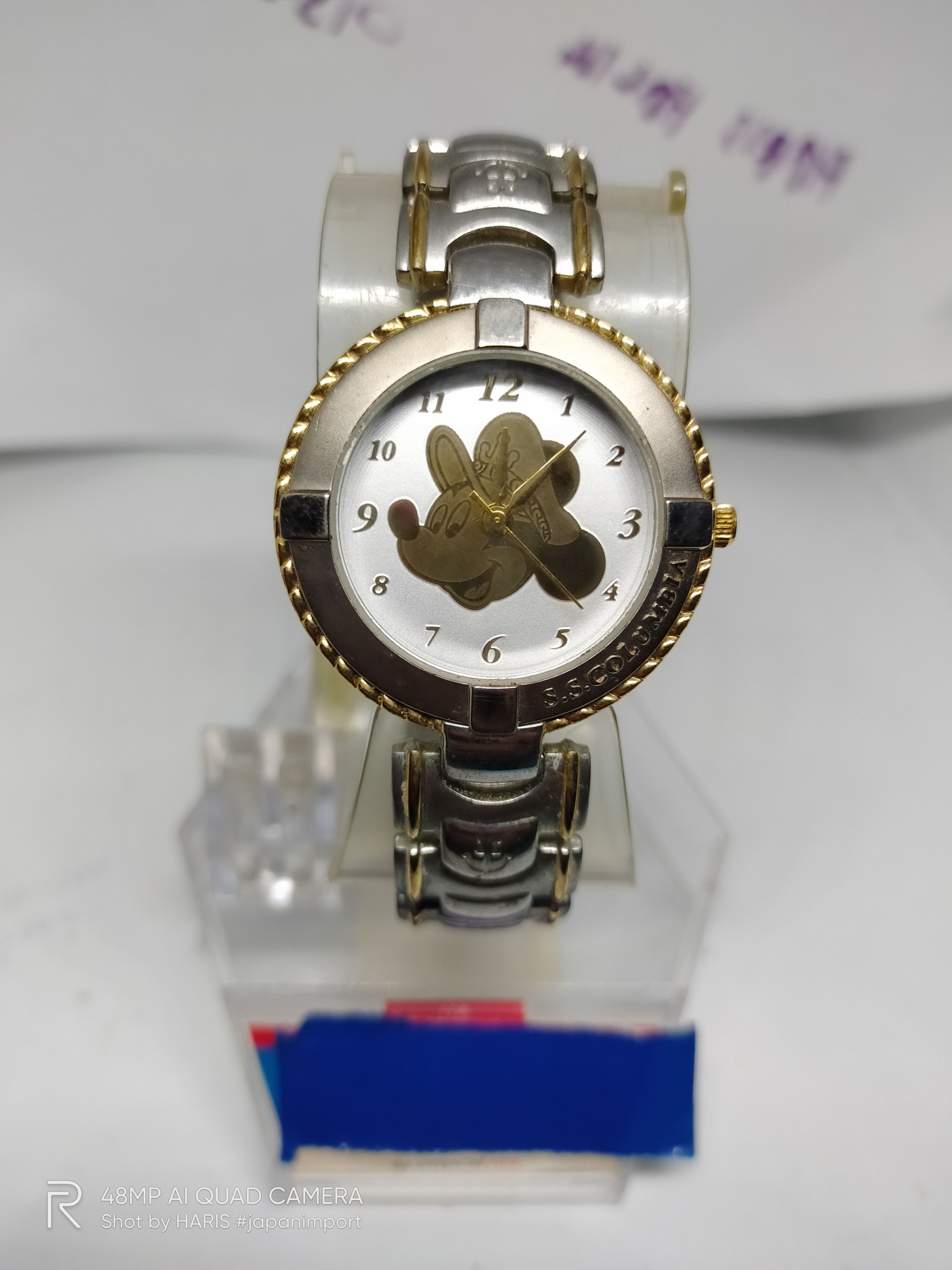 Japanese Brand × Mickey Mouse RETRO MICKEY MOUSE ❌ SS COLUMBIA (JAPAN PARTS) Size ONE SIZE - 1 Thumbnail