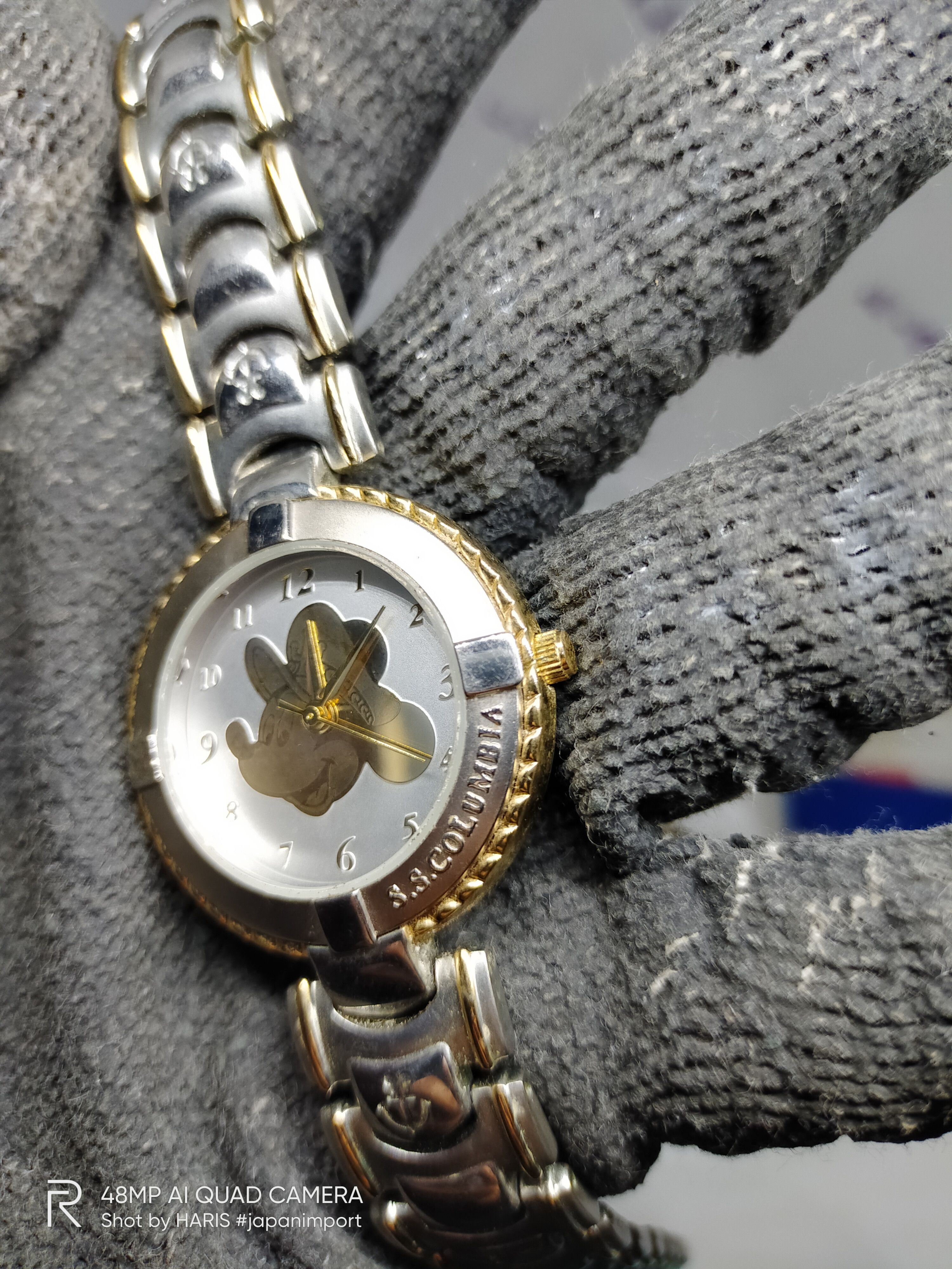 Japanese Brand × Mickey Mouse RETRO MICKEY MOUSE ❌ SS COLUMBIA (JAPAN PARTS) Size ONE SIZE - 6 Thumbnail