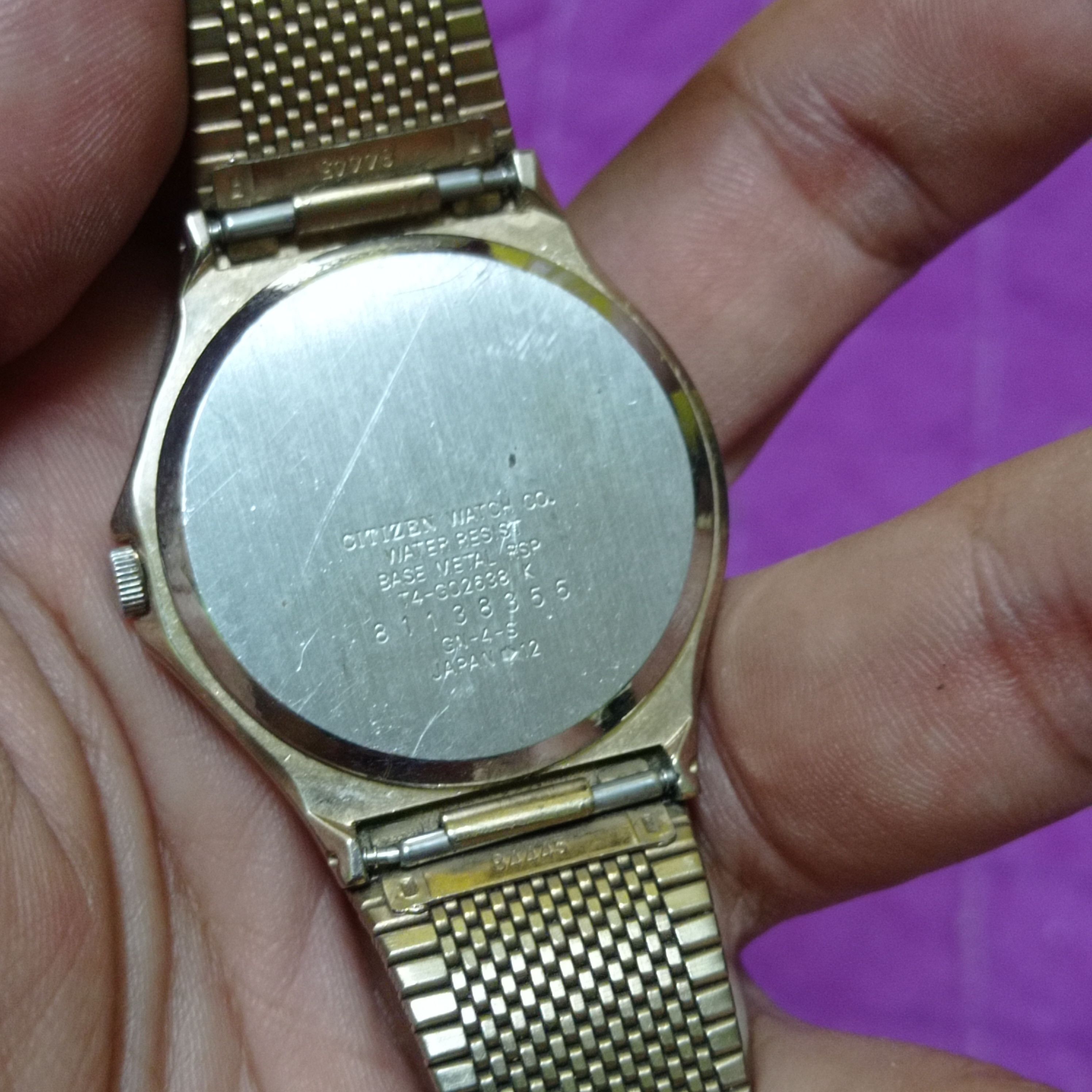 Citizen Old Retro Citizens watch🔥 Japan (quartz super rare) Size ONE SIZE - 8 Thumbnail