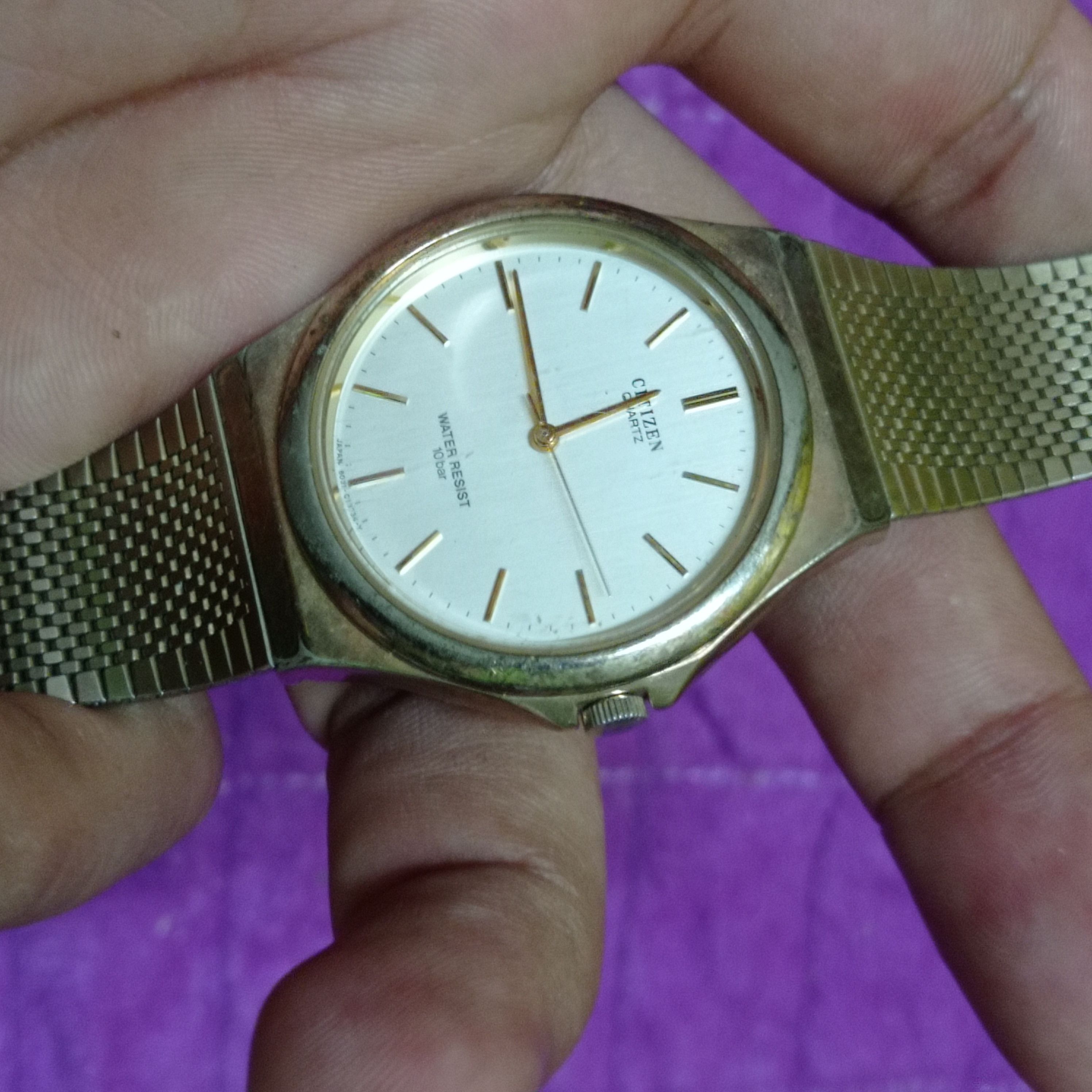 Citizen Old Retro Citizens watch🔥 Japan (quartz super rare) Size ONE SIZE - 6 Thumbnail