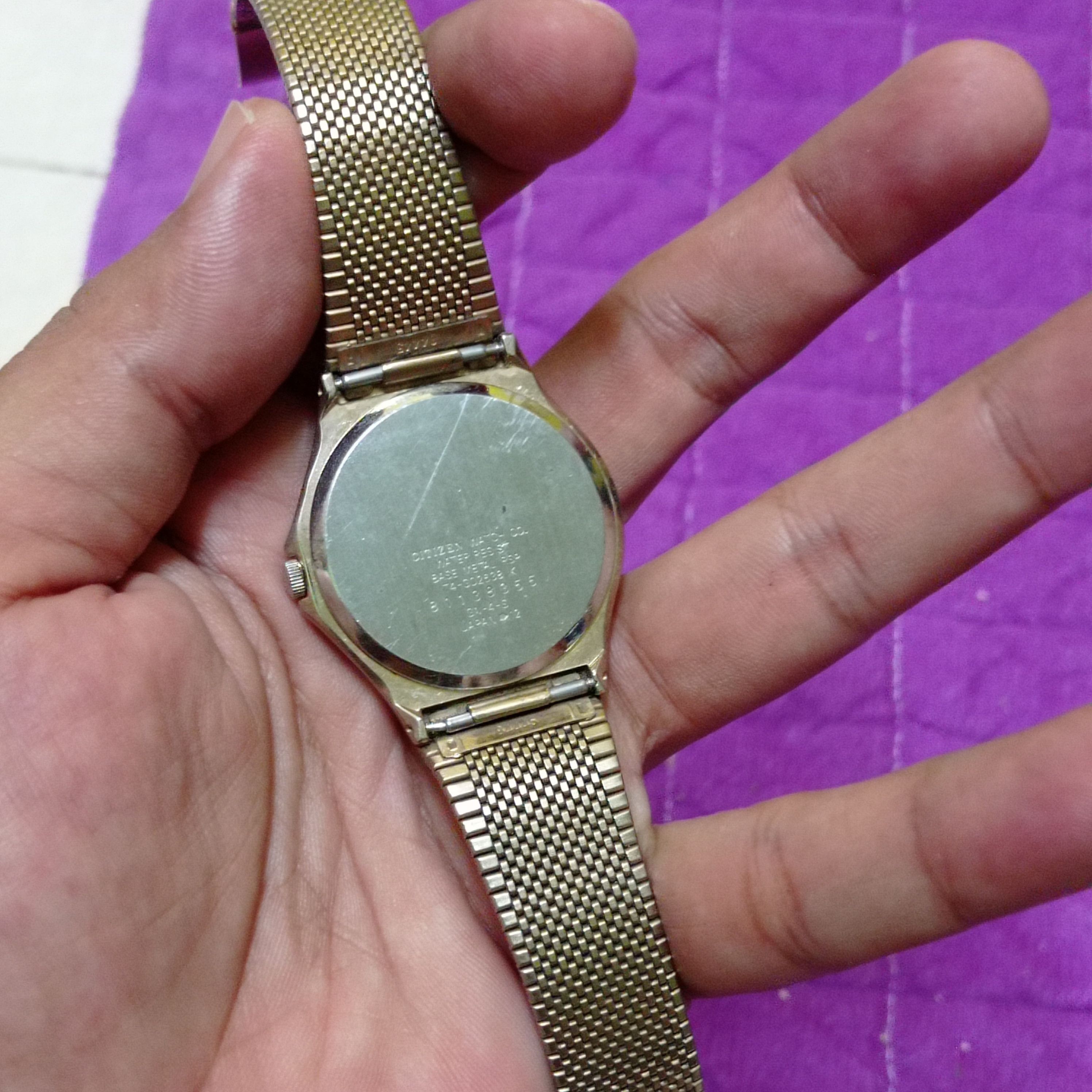 Citizen Old Retro Citizens watch🔥 Japan (quartz super rare) Size ONE SIZE - 16 Thumbnail