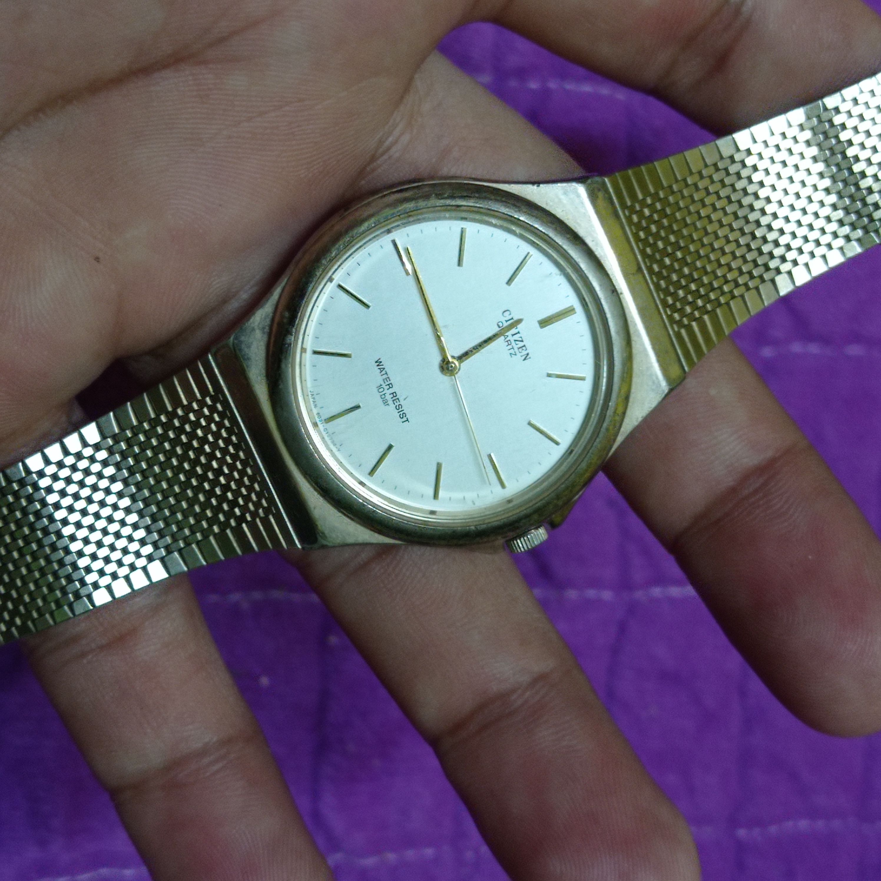 Citizen Old Retro Citizens watch🔥 Japan (quartz super rare) Size ONE SIZE - 5 Thumbnail