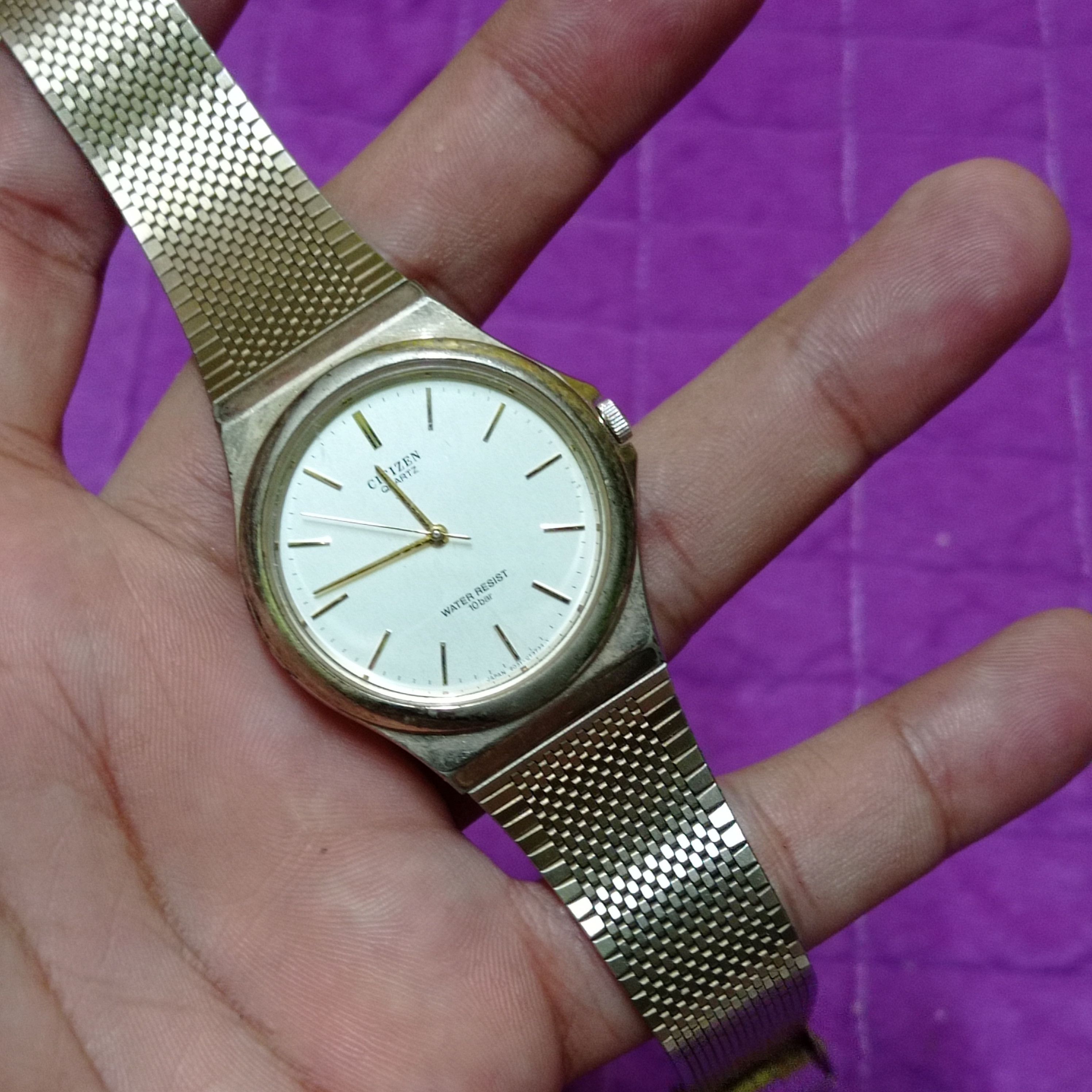 Citizen Old Retro Citizens watch🔥 Japan (quartz super rare) Size ONE SIZE - 2 Thumbnail