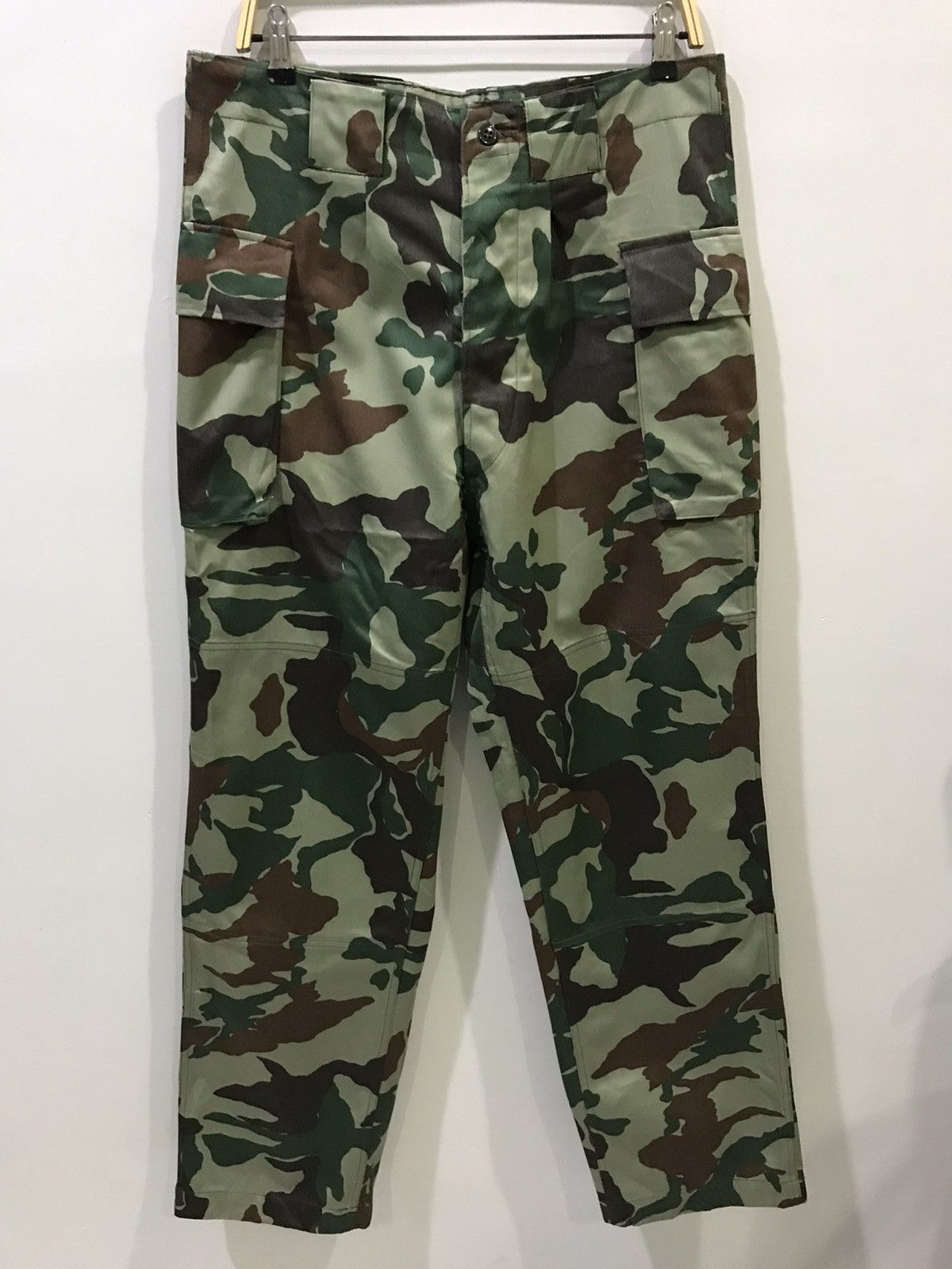 Japanese Brand Vintage JAPAN MILITARY Pant Real Issue Monkey Pant Size US 35 - 3 Thumbnail