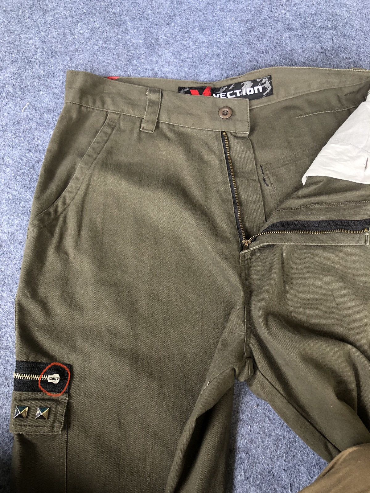 ‼️Last Drop‼️Rare🔥VECTION🔥Cargo Pants Punk Design