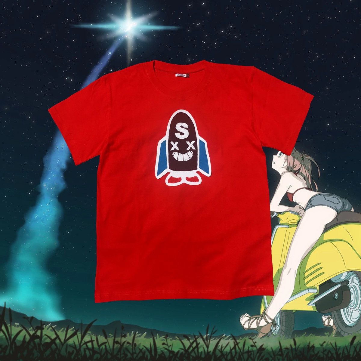 Sukamii Black Rocket T-Shirt XL