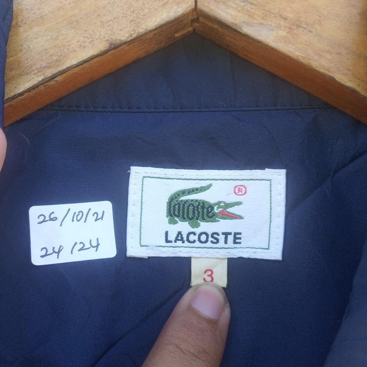 Lacoste Vintage Lacoste Embroidery Logo Zipper Windbreaker Jacket Size US M / EU 48-50 / 2 - 4 Thumbnail
