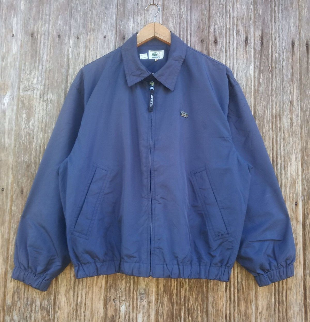 Lacoste Vintage Lacoste Embroidery Logo Zipper Windbreaker Jacket Size US M / EU 48-50 / 2 - 1 Thumbnail