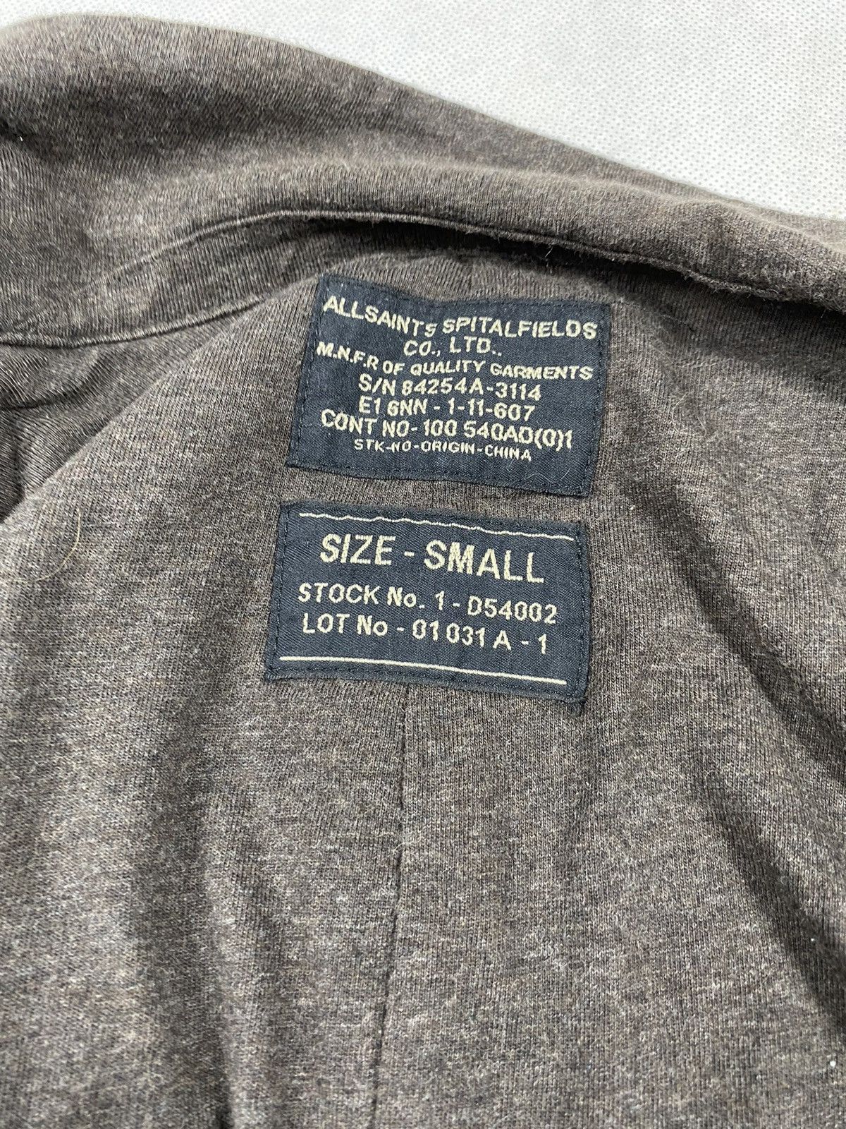 Allsaints Allsaints blazer spitalfield size M Size US S / EU 44-46 / 1 - 5 Thumbnail