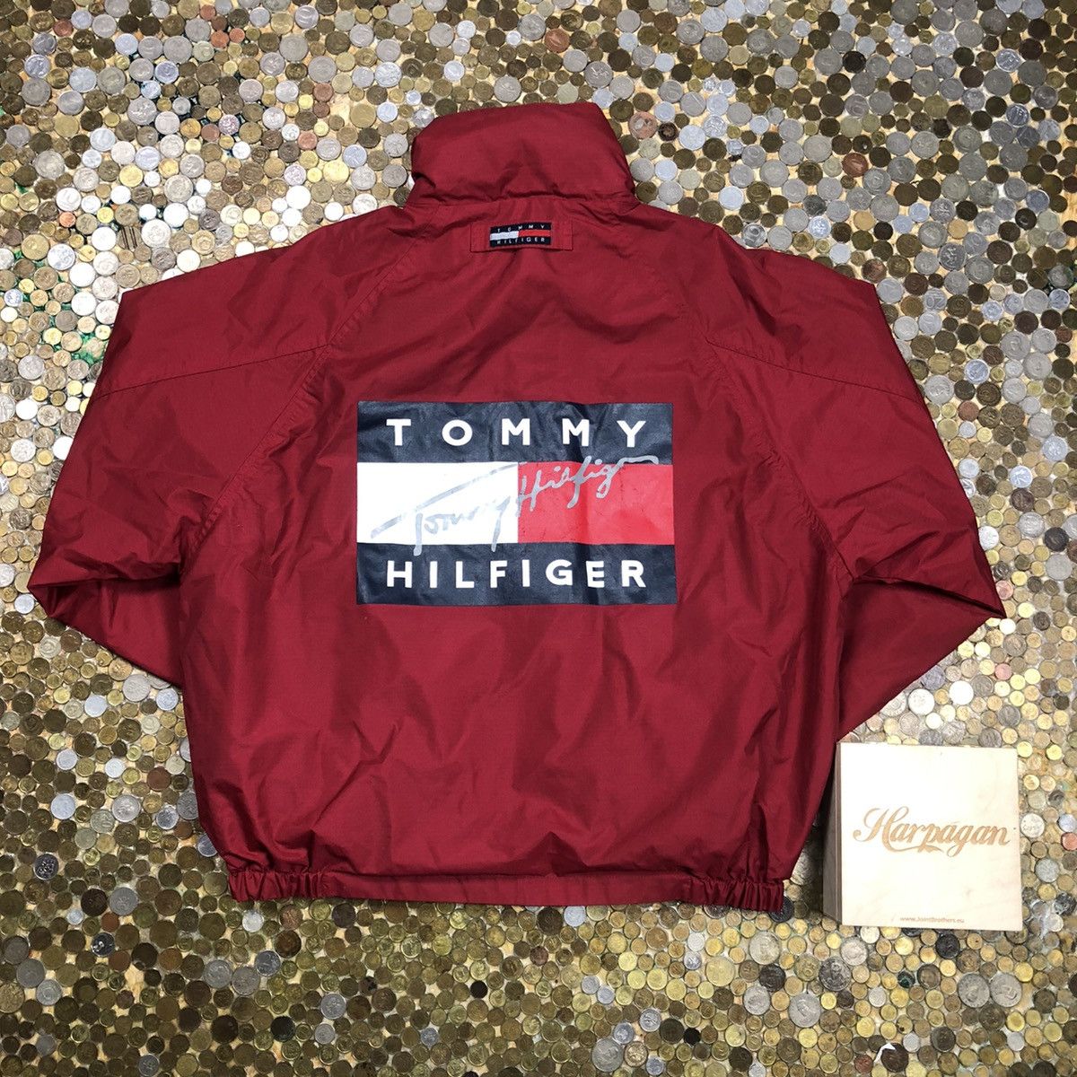 Tommy Hilfiger double side reversible vintage 90s jacket