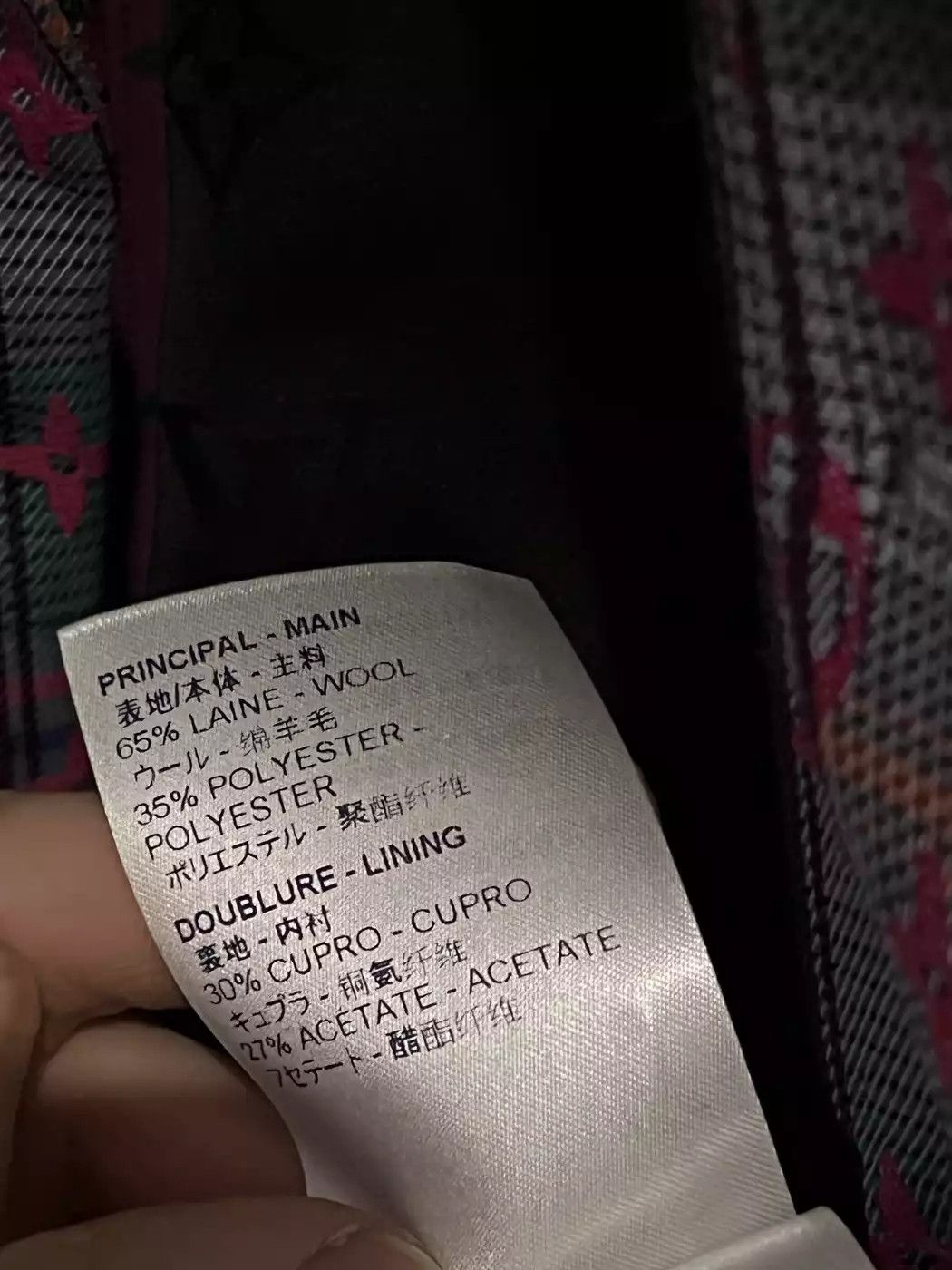 Louis Vuitton Louis Vuitton Madras Pink Monogram Smart Coat Size US L / EU 52-54 / 3 - 2 Thumbnail