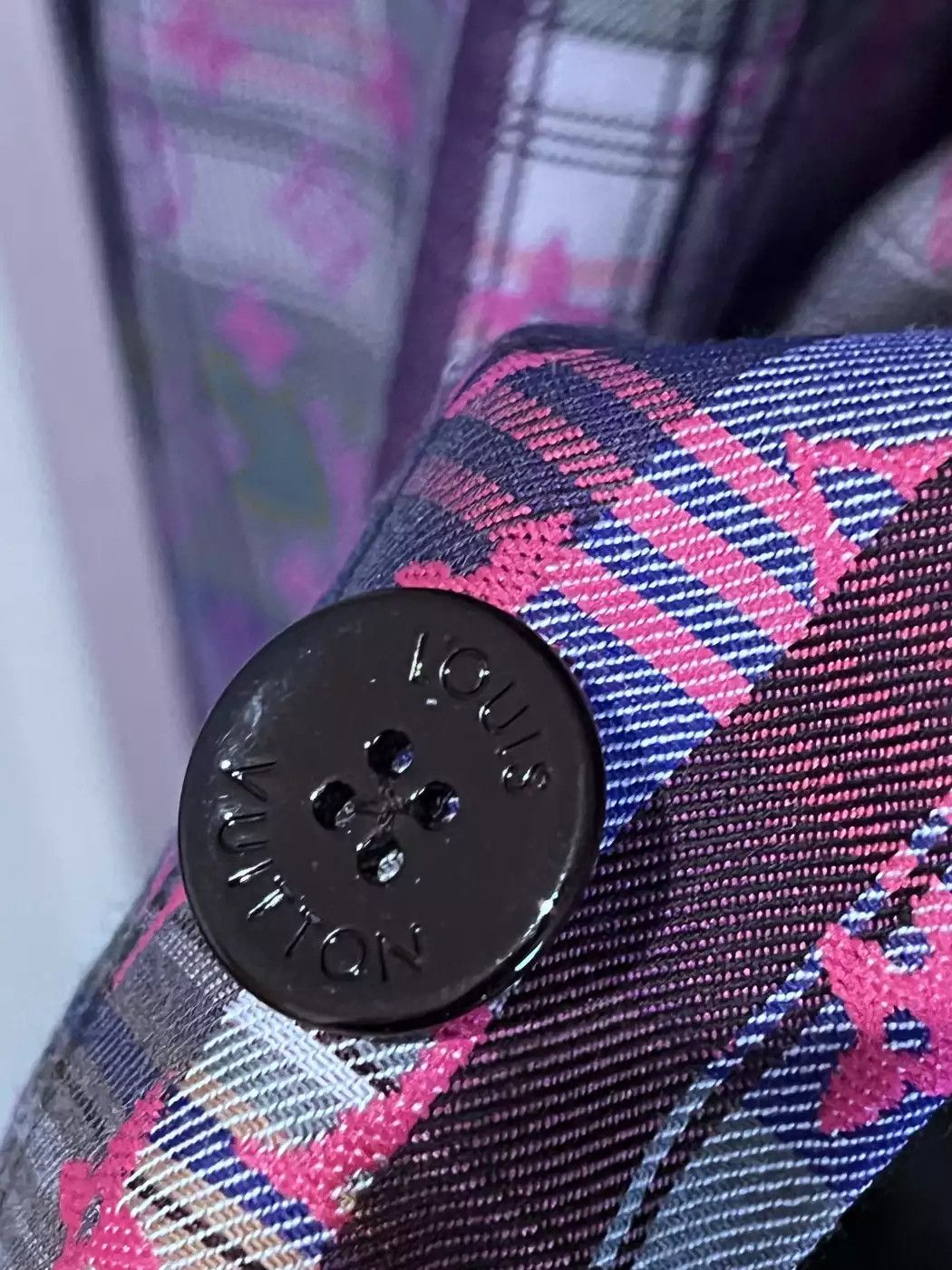 Louis Vuitton Louis Vuitton Madras Pink Monogram Smart Coat Size US L / EU 52-54 / 3 - 6 Thumbnail