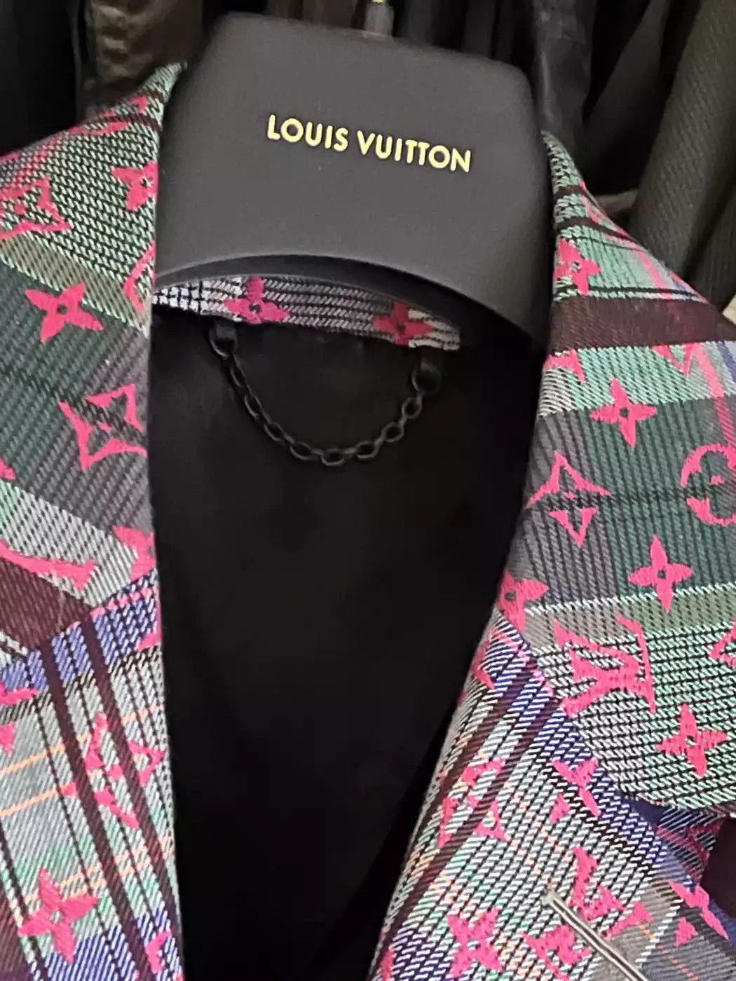 Louis Vuitton Louis Vuitton Madras Pink Monogram Smart Coat Size US L / EU 52-54 / 3 - 3 Thumbnail