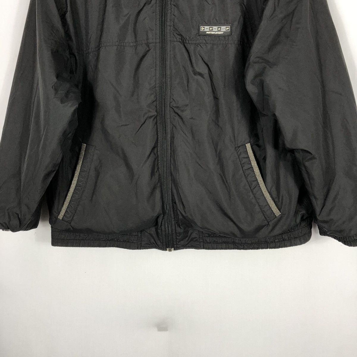 Dunlop × Japanese Brand Rare Vintage Dunlop DMS Motorsports Reversible Jacket Size US L / EU 52-54 / 3 - 13 Thumbnail