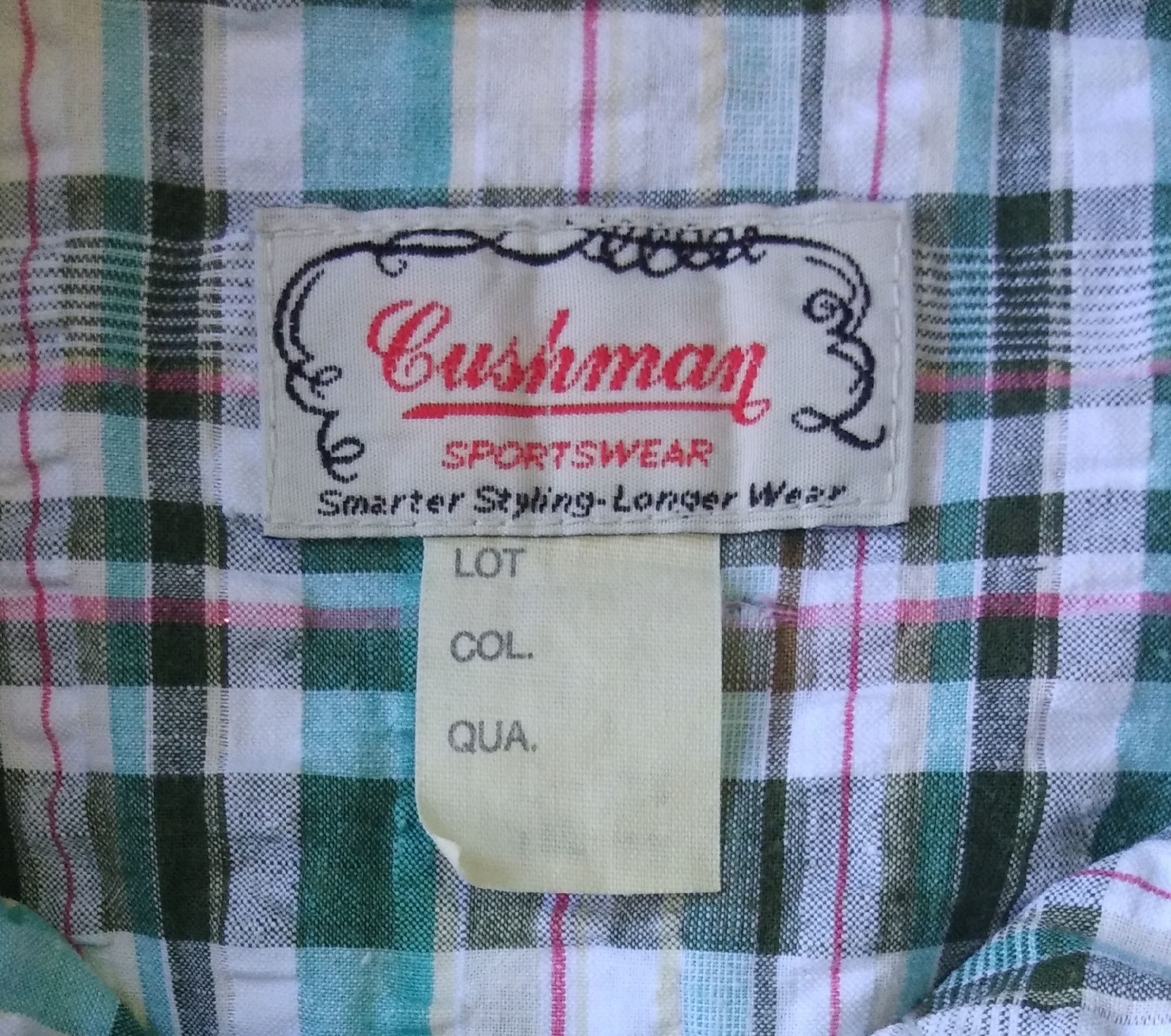 Cushman CUSHMAN SPORTWEAR PEARL SNAP BUTTON WESTERN STYLE SHIRT Size US M / EU 48-50 / 2 - 3 Thumbnail