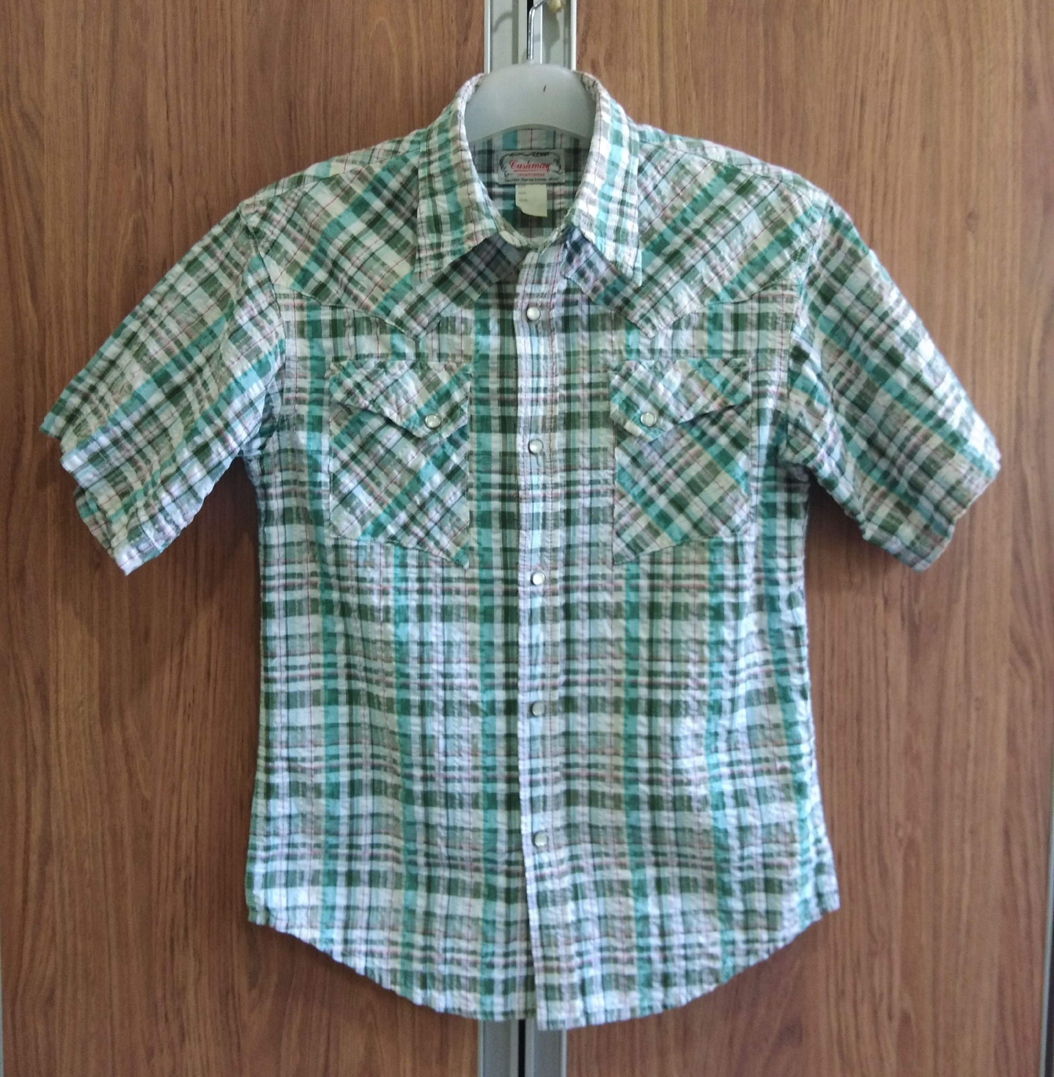 Cushman CUSHMAN SPORTWEAR PEARL SNAP BUTTON WESTERN STYLE SHIRT Size US M / EU 48-50 / 2 - 1 Thumbnail