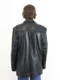 Band Tees × Vintage ROCK'N BLUE Genuine Leather EU 52 Over Coat Jacket Blazer Size US L / EU 52-54 / 3 - 6 Thumbnail