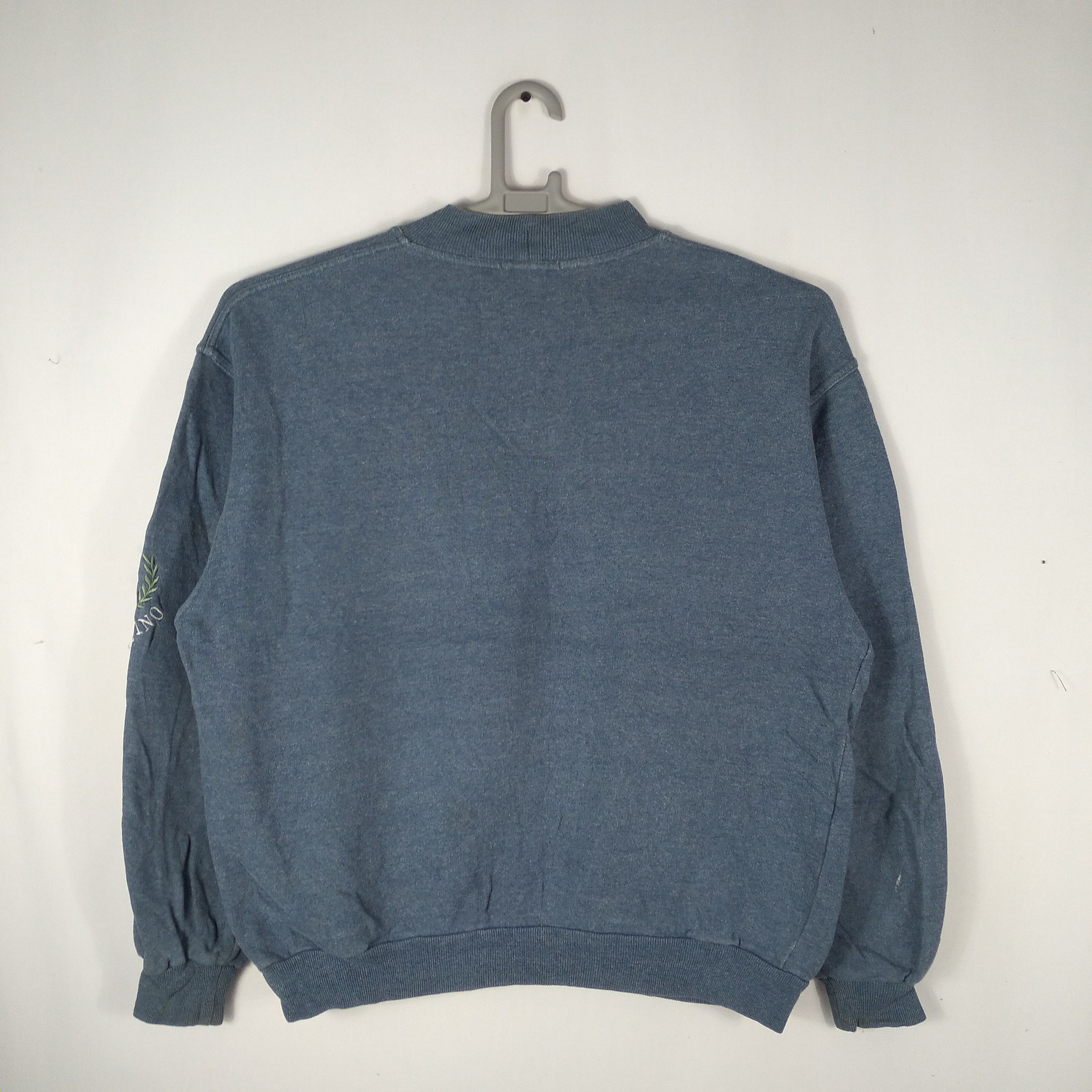 Valentino × Vintage Vintage Italian Valentino Embroidery Logo Sweatshirts Size US L / EU 52-54 / 3 - 4 Thumbnail