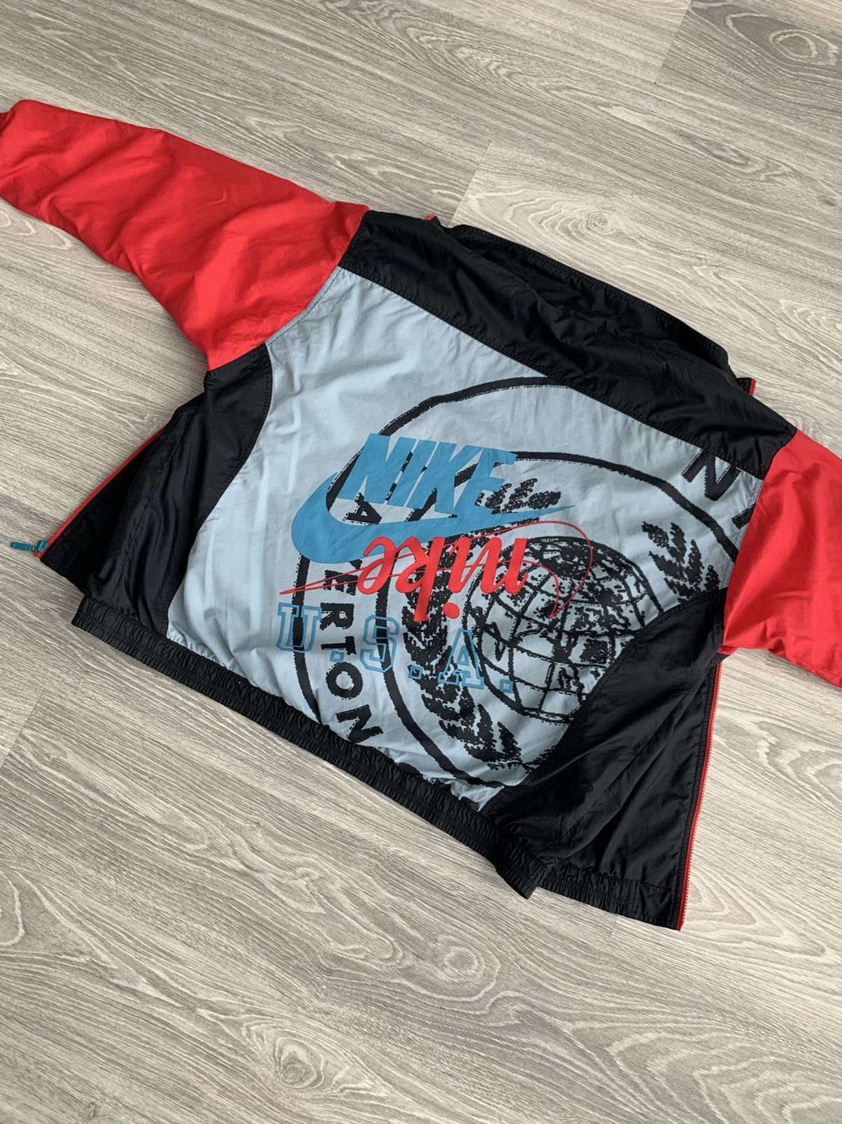 Nike Vintage Center Swoosh BIG LOGO JACKET 90s 80s jordan