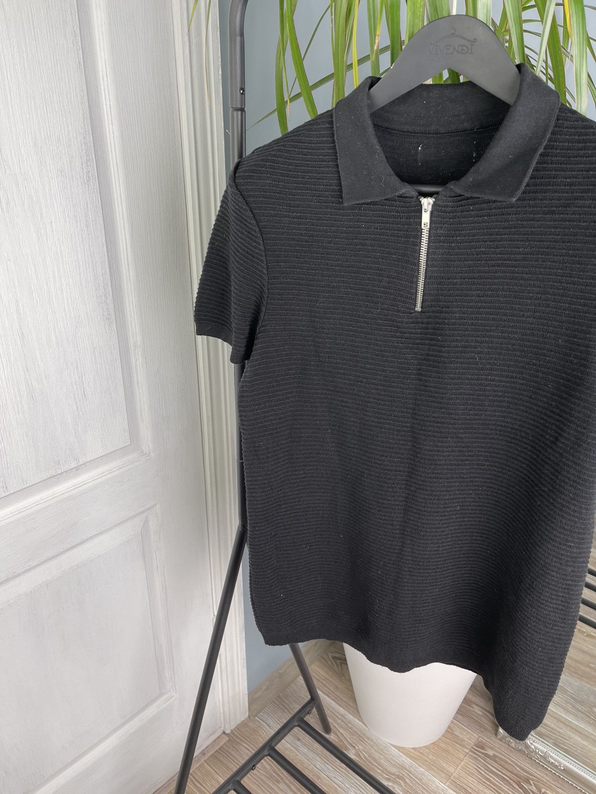 Japanese Brand Vintage Knit Retro Polo T-Shirt Size US S / EU 44-46 / 1 - 4 Thumbnail