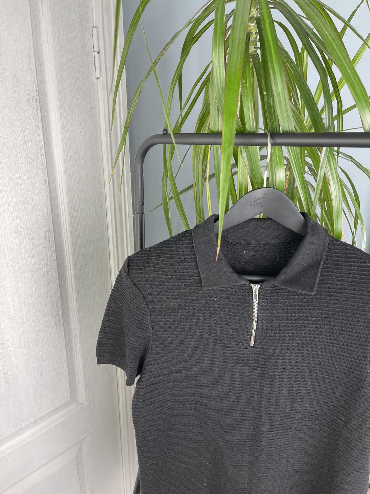 Japanese Brand Vintage Knit Retro Polo T-Shirt Size US S / EU 44-46 / 1 - 2 Thumbnail
