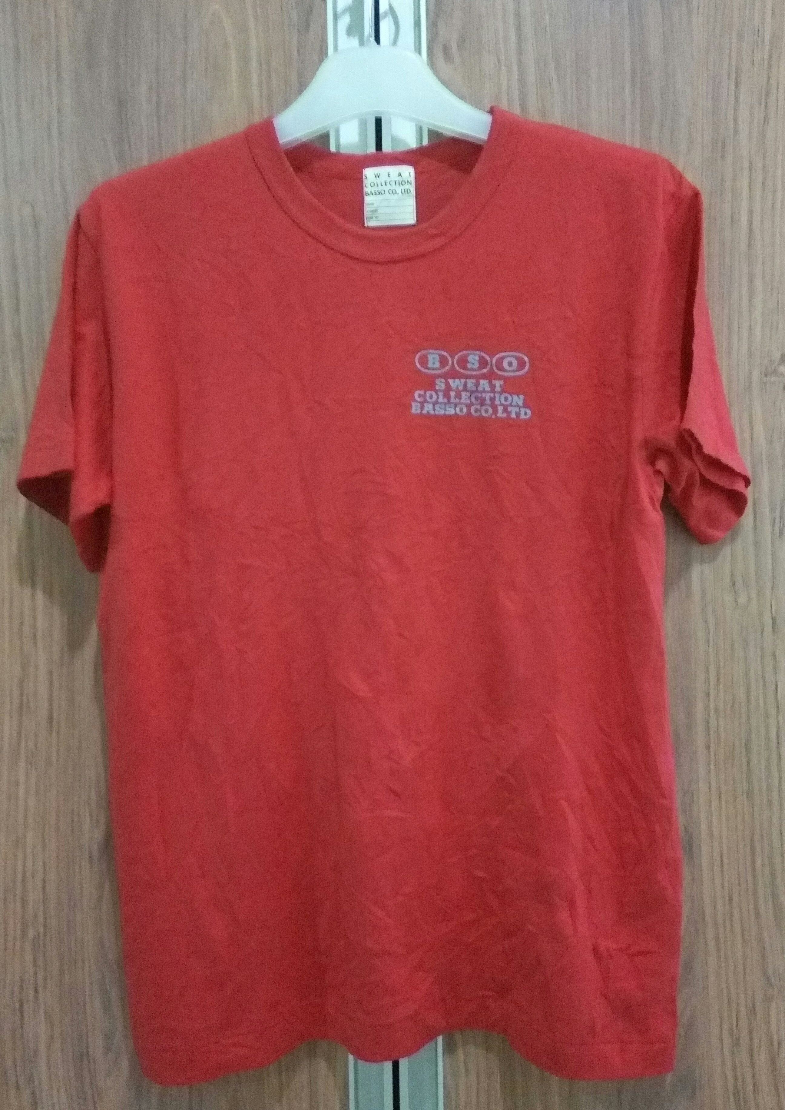 BSO SWEAT COLLECTION BASSO CO.LTD T-SHIRT MADE IN JAPAN