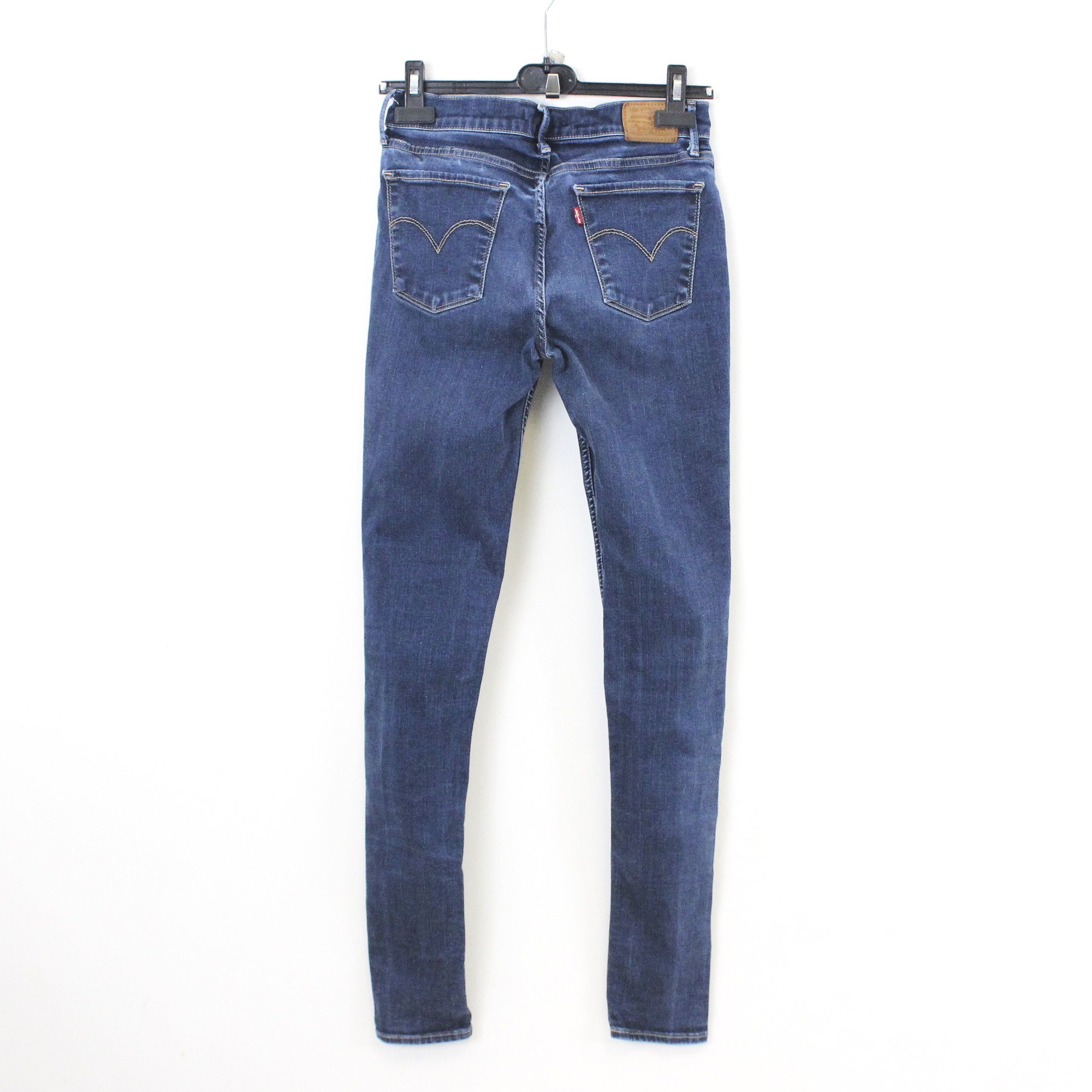 Levi's Premium 710 Super Skinny W30 L32 Jeans Trousers Pants Denim Size 30" / US 8 / IT 44 - 2 Thumbnail