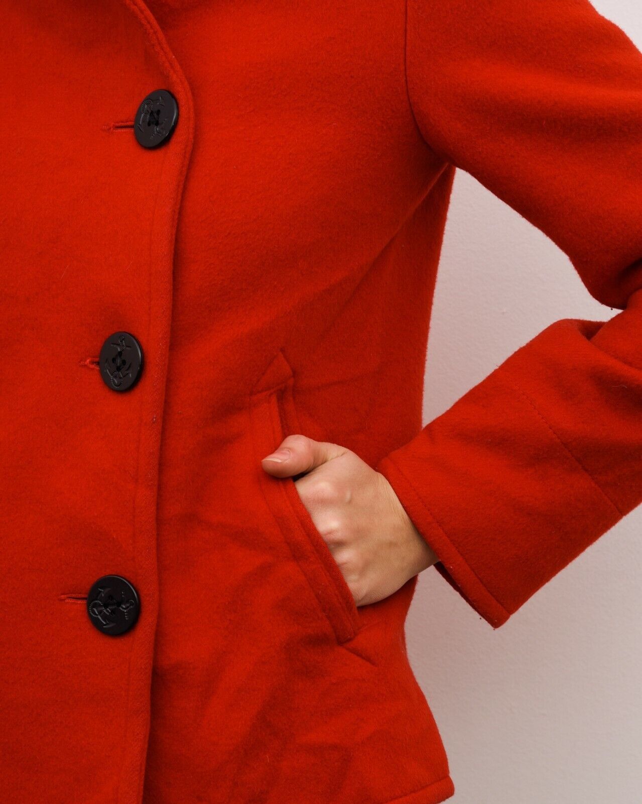Polo Ralph Lauren × Ralph Lauren × Vintage Women's S Peacoat Jacket Double Breasted Coat Size S / US 4 / IT 40 - 5 Thumbnail