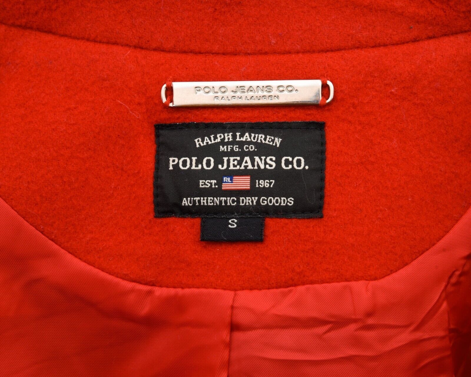 Polo Ralph Lauren × Ralph Lauren × Vintage Women's S Peacoat Jacket Double Breasted Coat Size S / US 4 / IT 40 - 7 Thumbnail