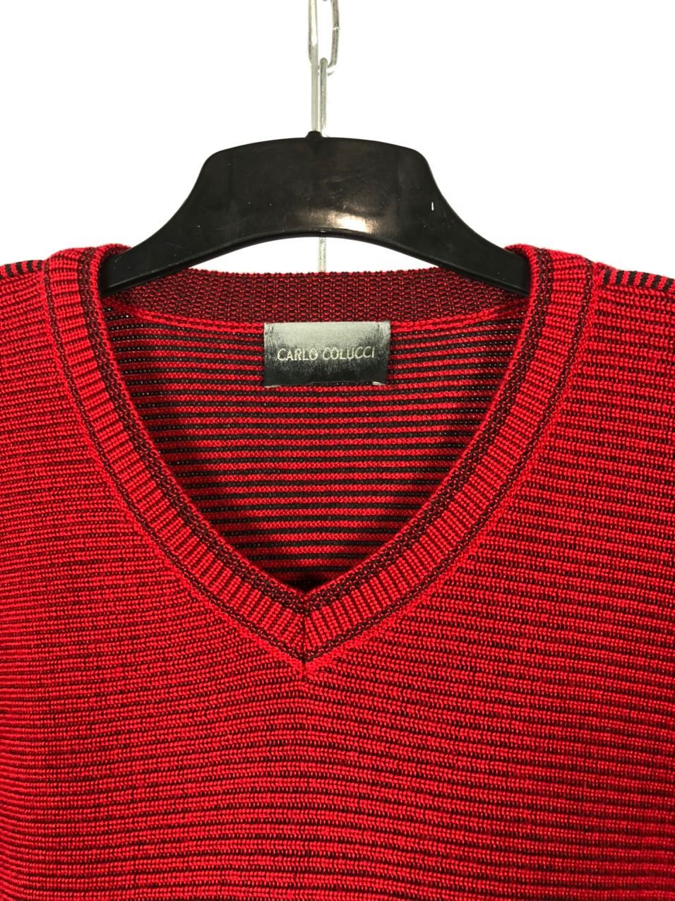 Carlo Colucci Carlo Colucci sweaters size 56 XL V-neck Size US XL / EU 56 / 4 - 2 Thumbnail