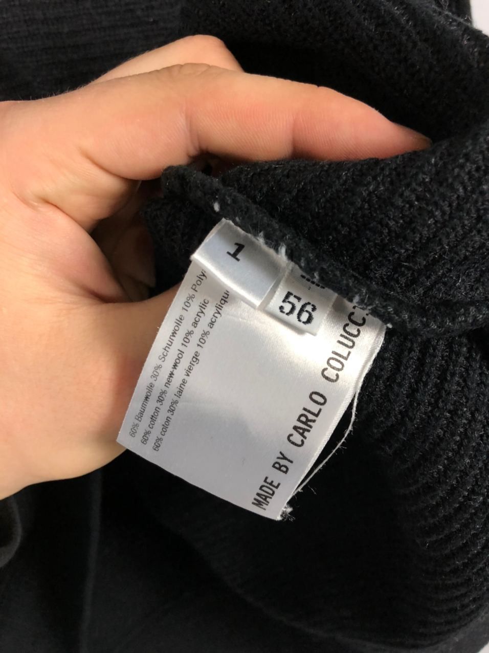 Carlo Colucci Carlo Colucci sweaters size 56 XL V-neck Size US XL / EU 56 / 4 - 4 Thumbnail