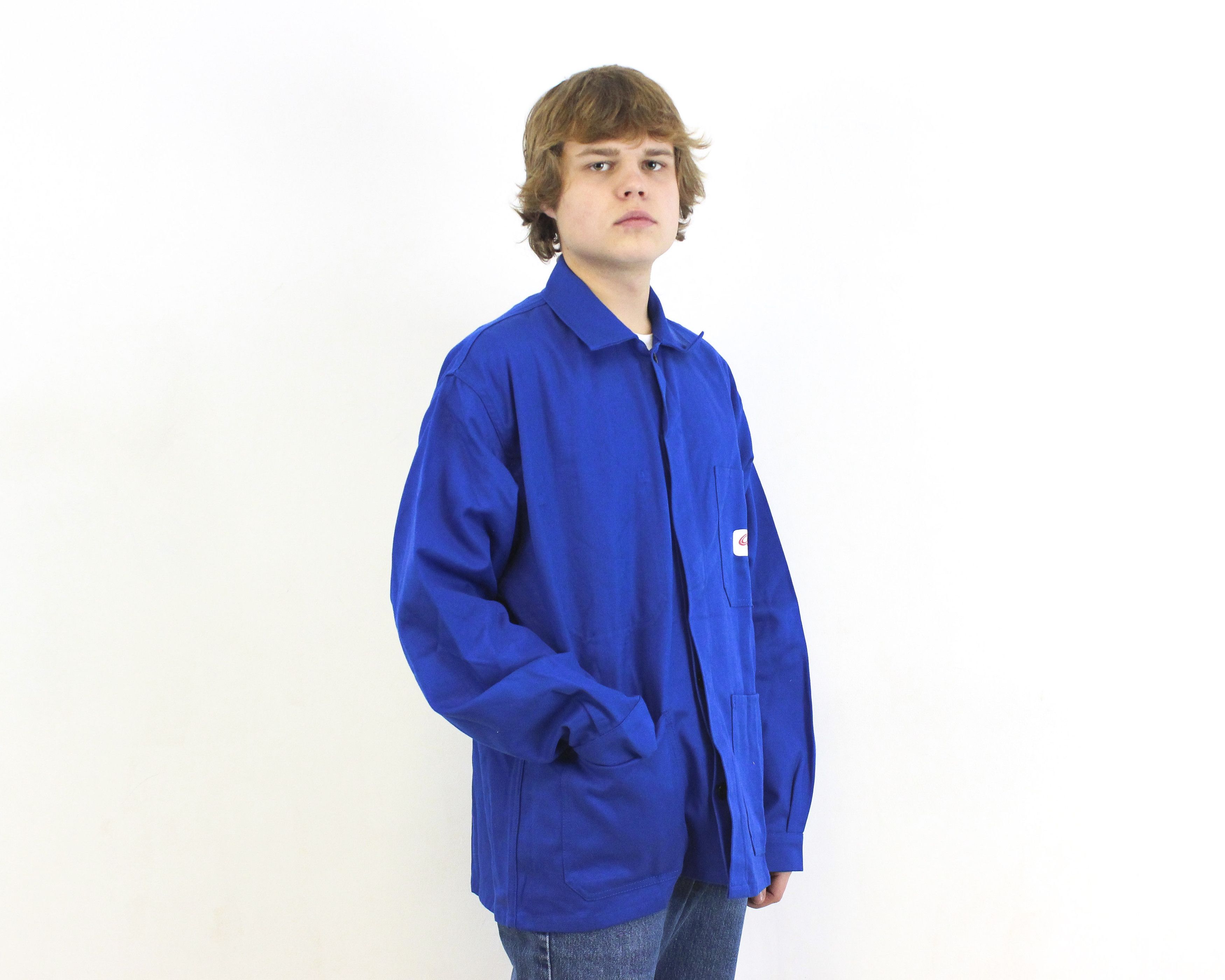 Other × Vintage CEP Worker Overshirt Chore Jacket Utility Coat Shirt Cotton Size US L / EU 52-54 / 3 - 4 Thumbnail