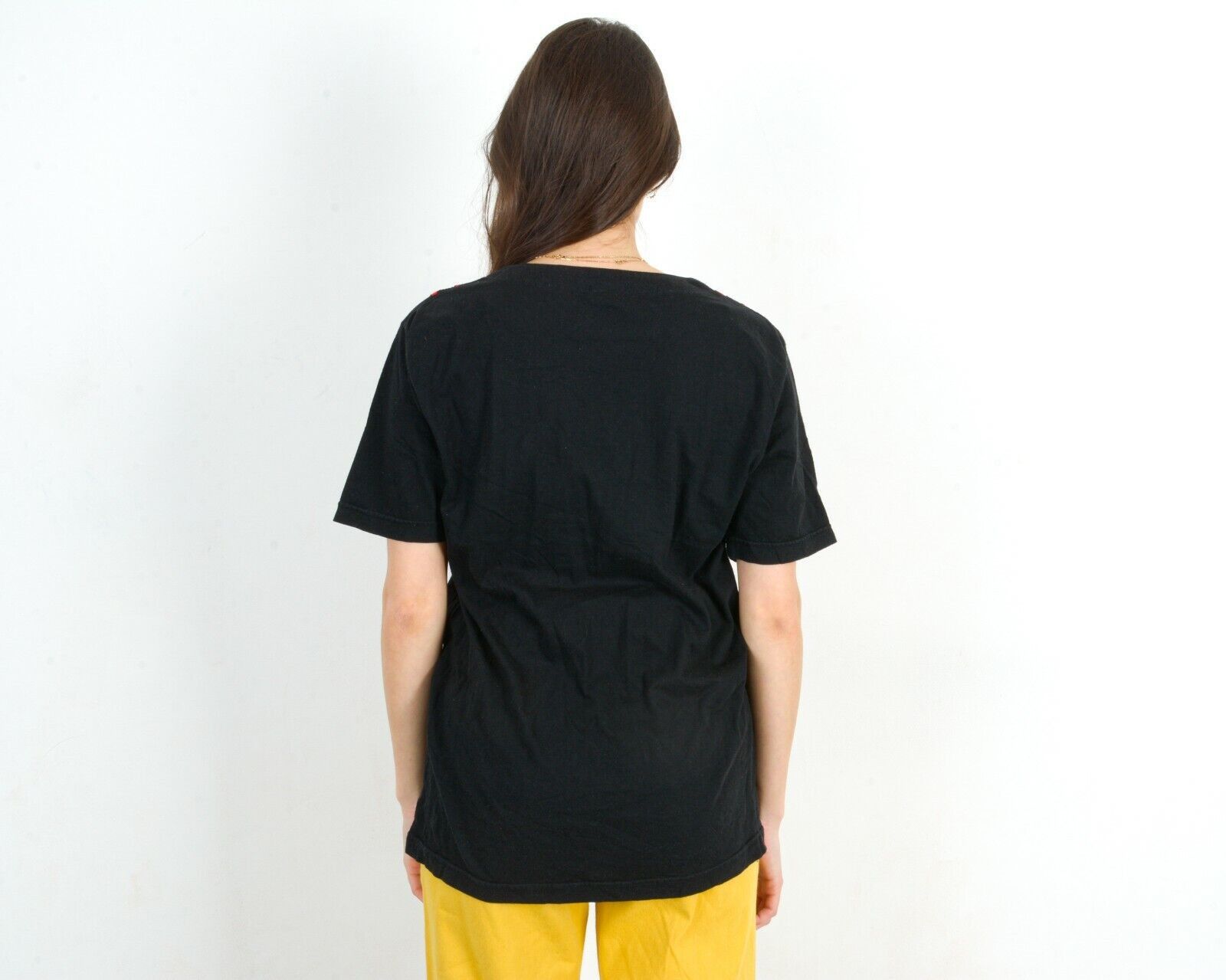 Other × Vintage Top Blouse T Shirt Short Sleeves Embroidered Colourful Lion Size S / US 4 / IT 40 - 4 Thumbnail