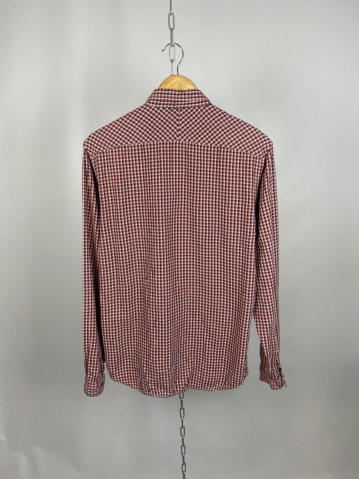 Paul Smith Paul Smith luxury shirt streetwear burgundy size M Size US M / EU 48-50 / 2 - 6 Thumbnail