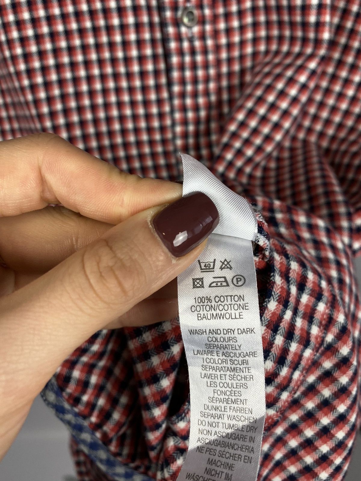 Paul Smith Paul Smith luxury shirt streetwear burgundy size M Size US M / EU 48-50 / 2 - 5 Thumbnail