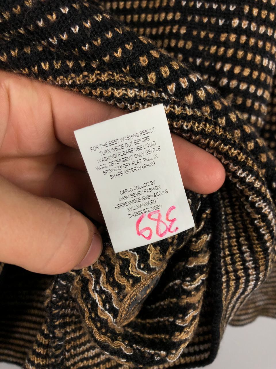 Carlo Colucci Carlo Colucci sweaters Size US S / EU 44-46 / 1 - 5 Thumbnail