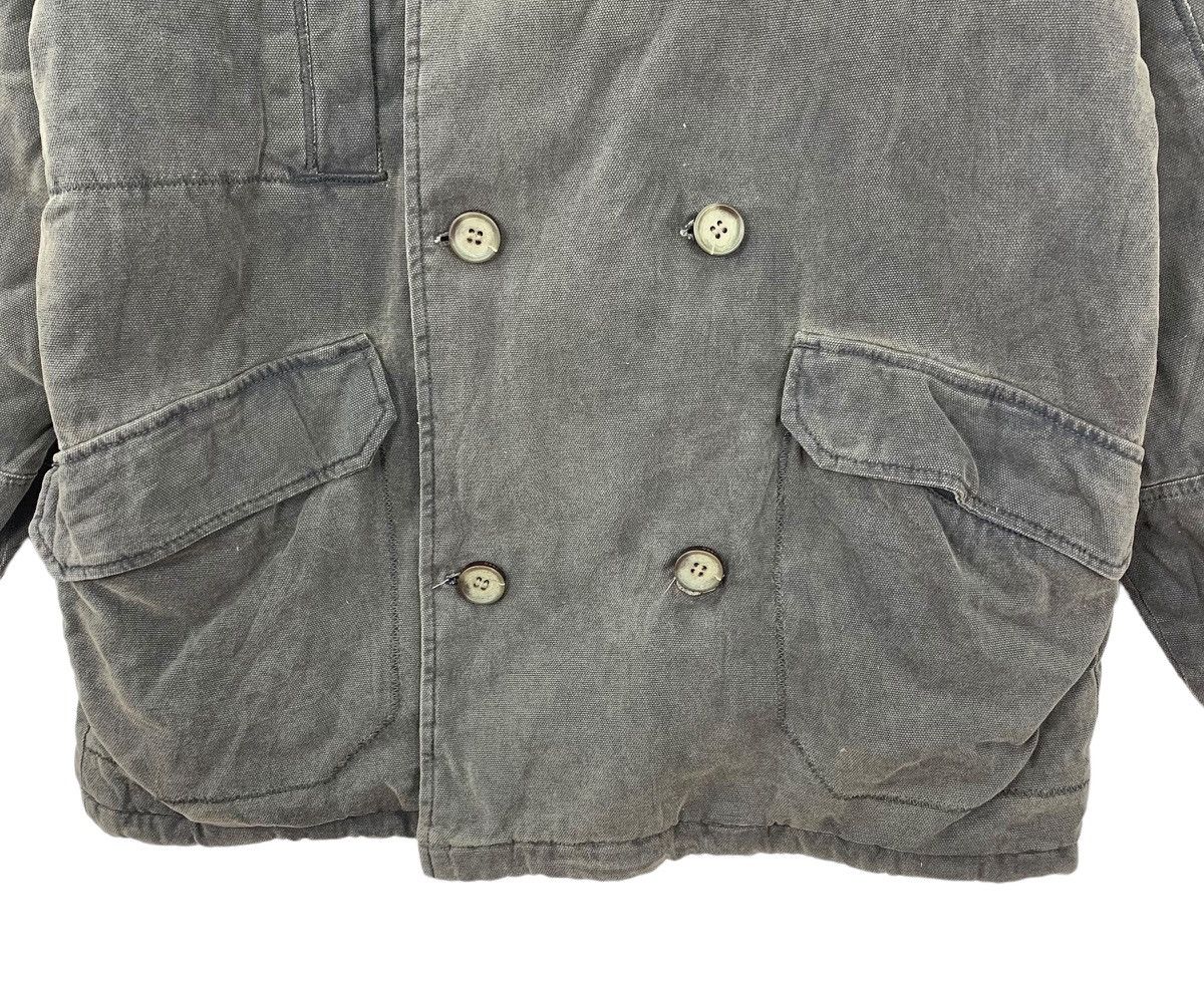 Jeep Vintage Jeep Outdoor Denim Heavy Button Jacket Size US L / EU 52-54 / 3 - 3 Thumbnail