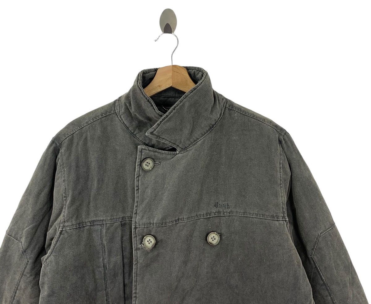 Jeep Vintage Jeep Outdoor Denim Heavy Button Jacket Size US L / EU 52-54 / 3 - 2 Thumbnail