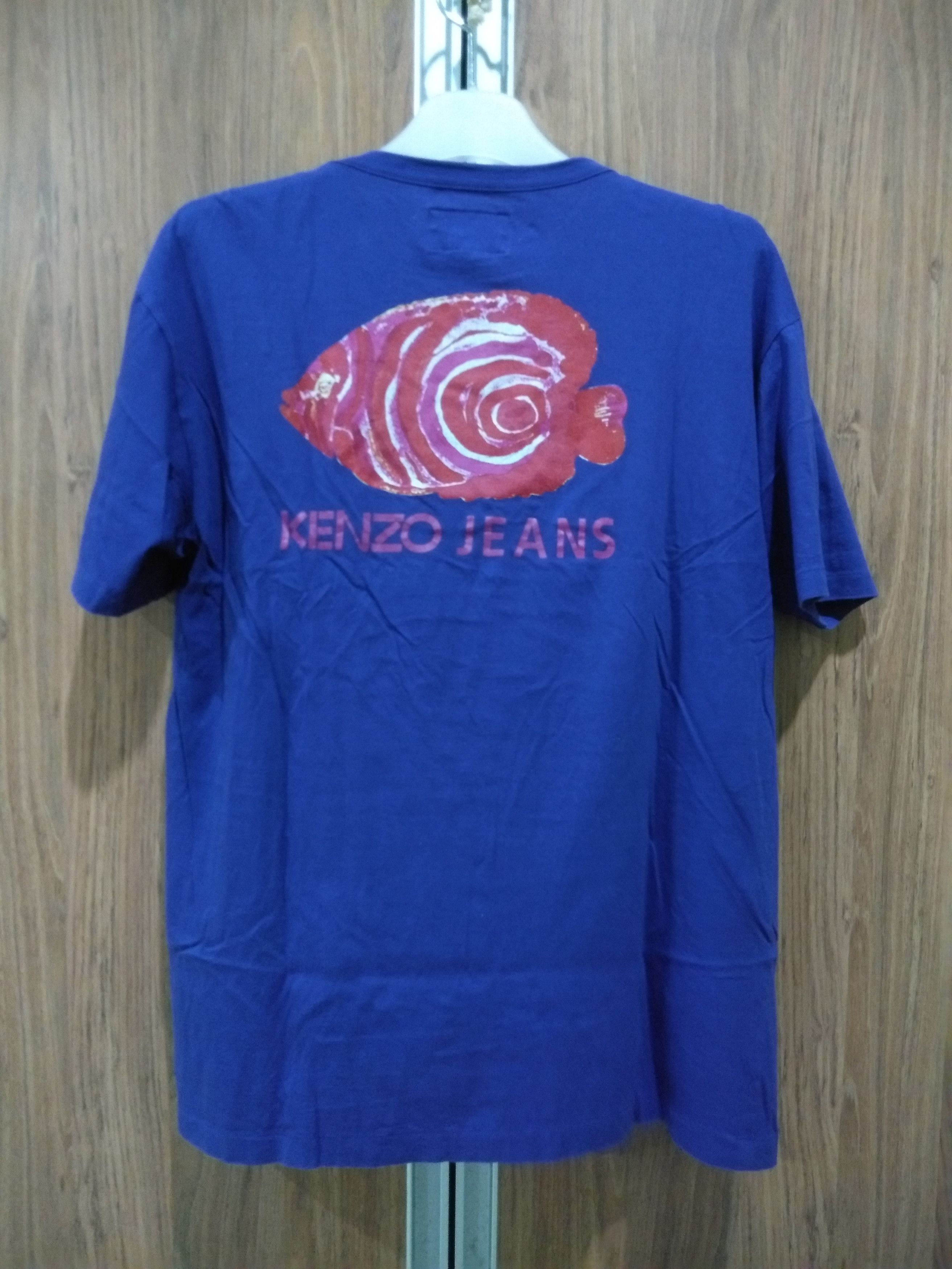 Japanese Brand KENZO JEANS T-SHIRT MADE IN JAPAN Size US L / EU 52-54 / 3 - 1 Thumbnail