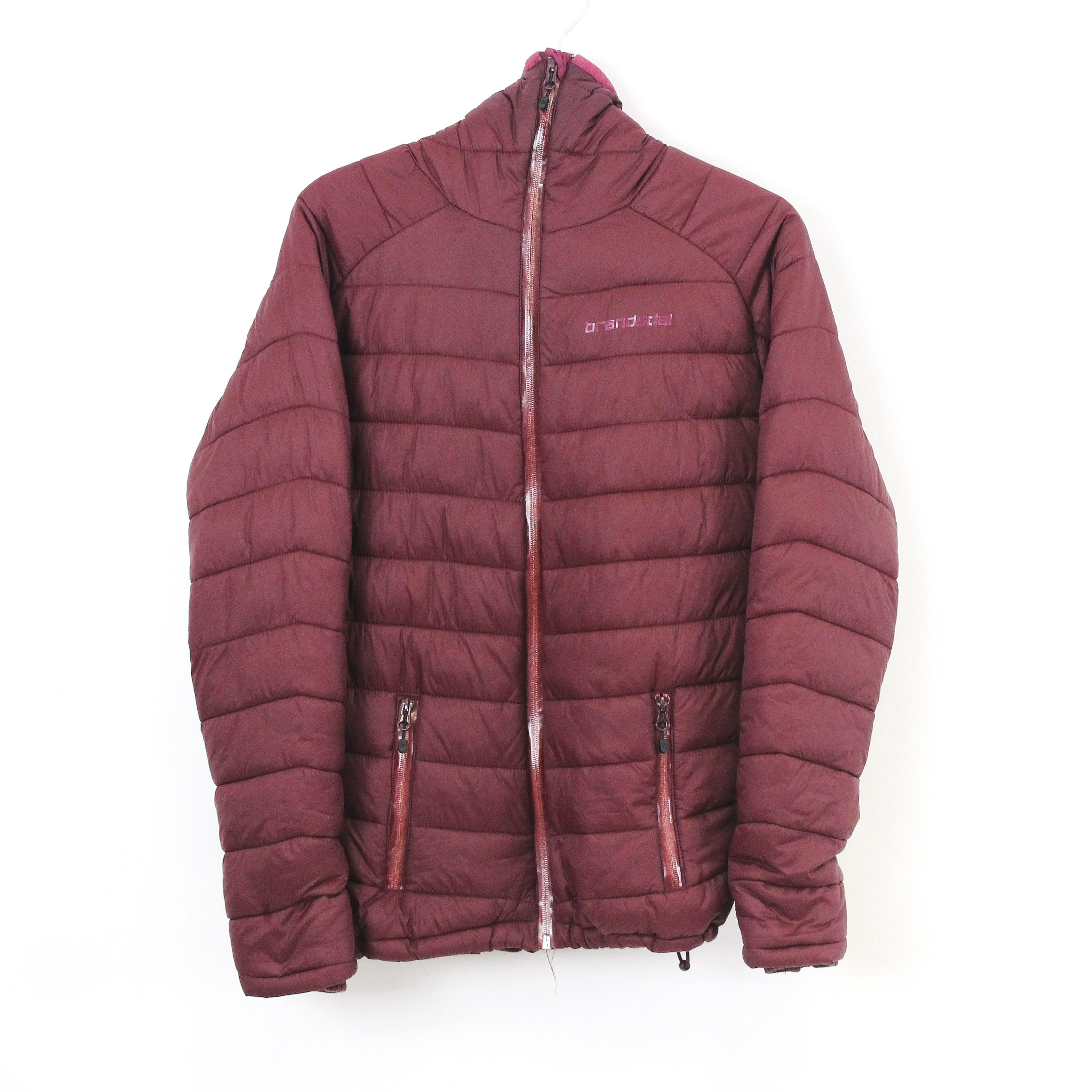 Other BRANSDAL Puffer Jacket Zip High Neck Coat Hood Parka Padded Size XS / US 0-2 / IT 36-38 - 1 Thumbnail